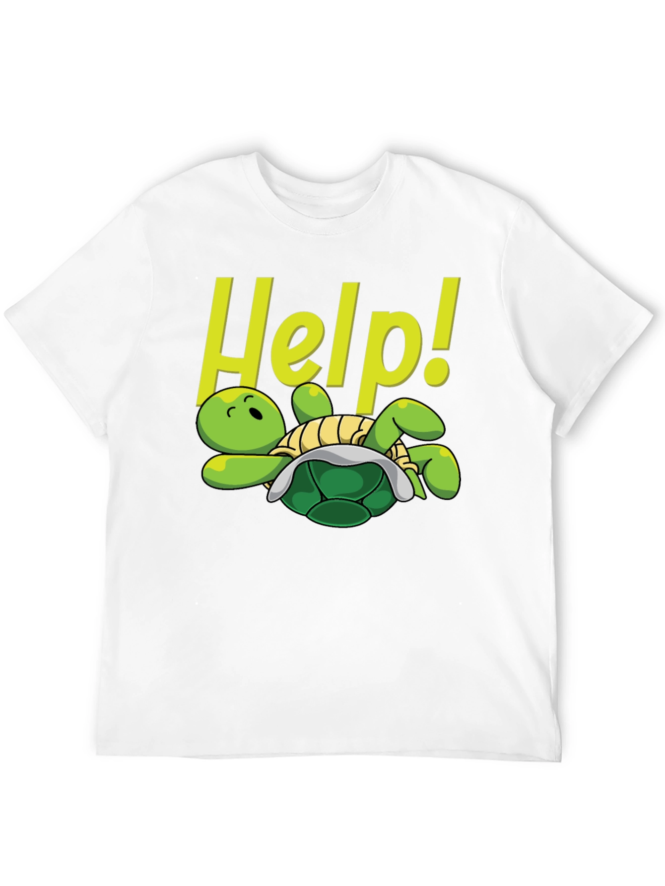 Funny Turtle Help T-Shirt
