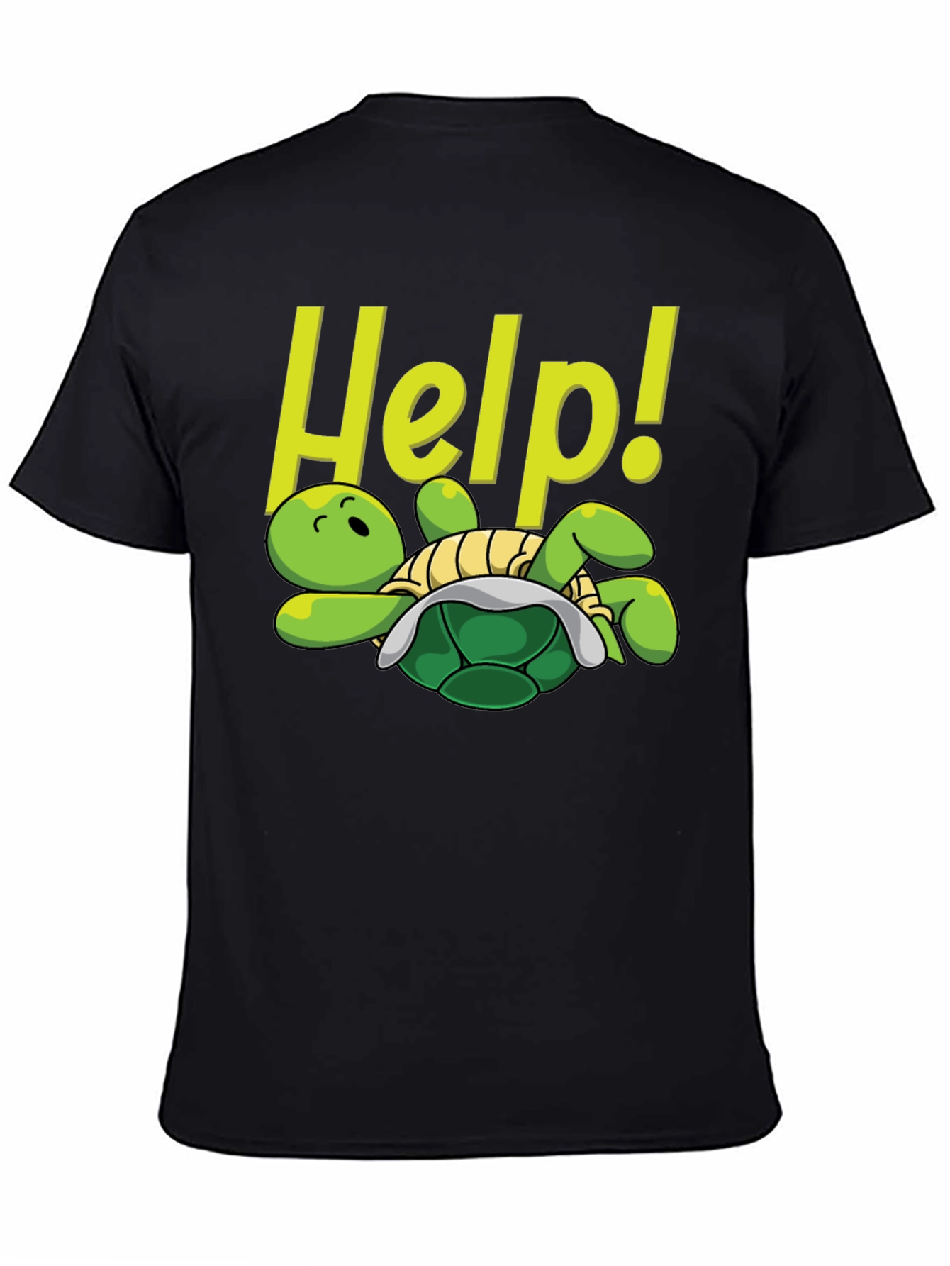 Funny Turtle Help T-Shirt