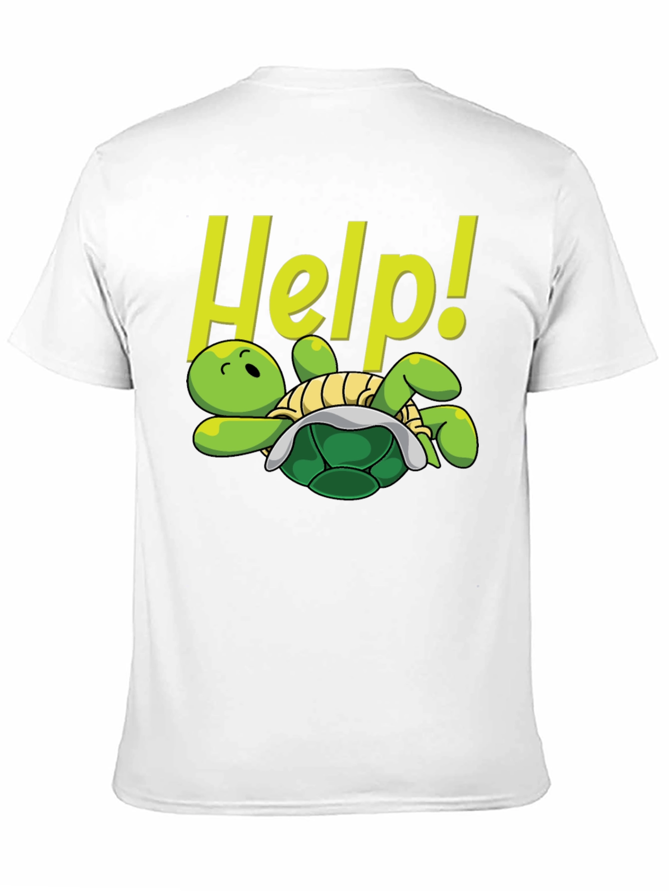 Funny Turtle Help T-Shirt