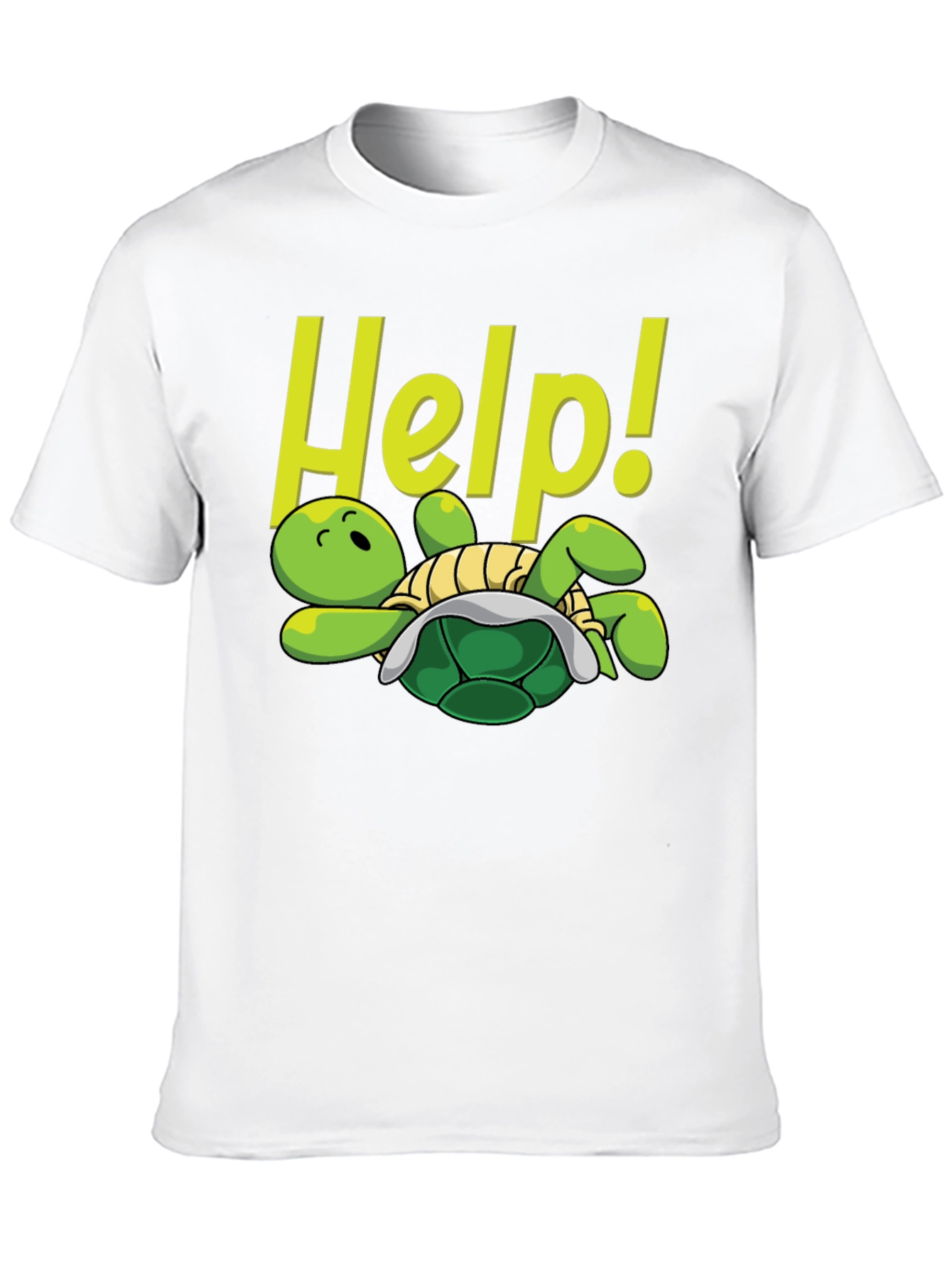 Funny Turtle Help T-Shirt