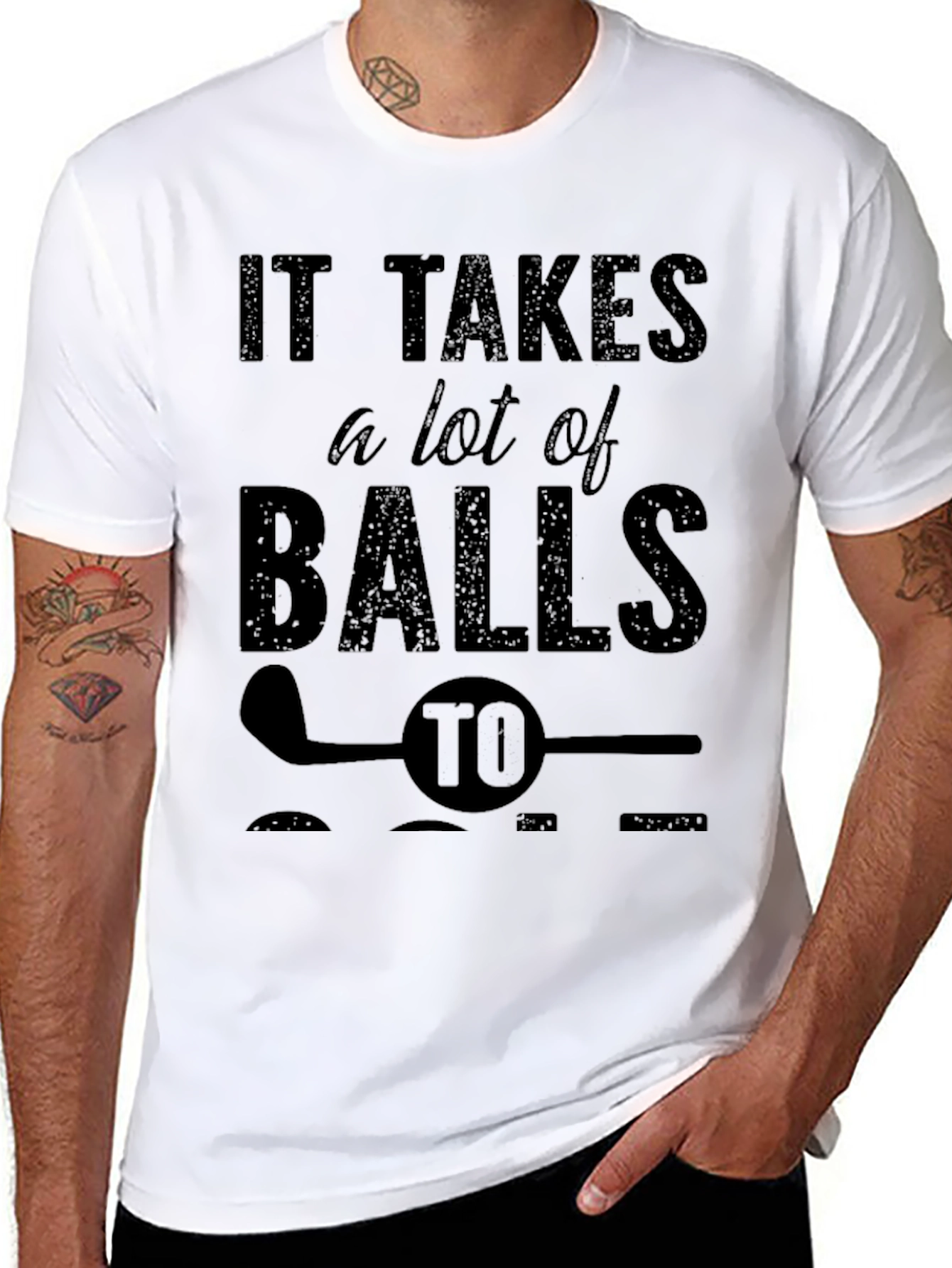 Golf Balls T-Shirt - Humorous Golfer Tee
