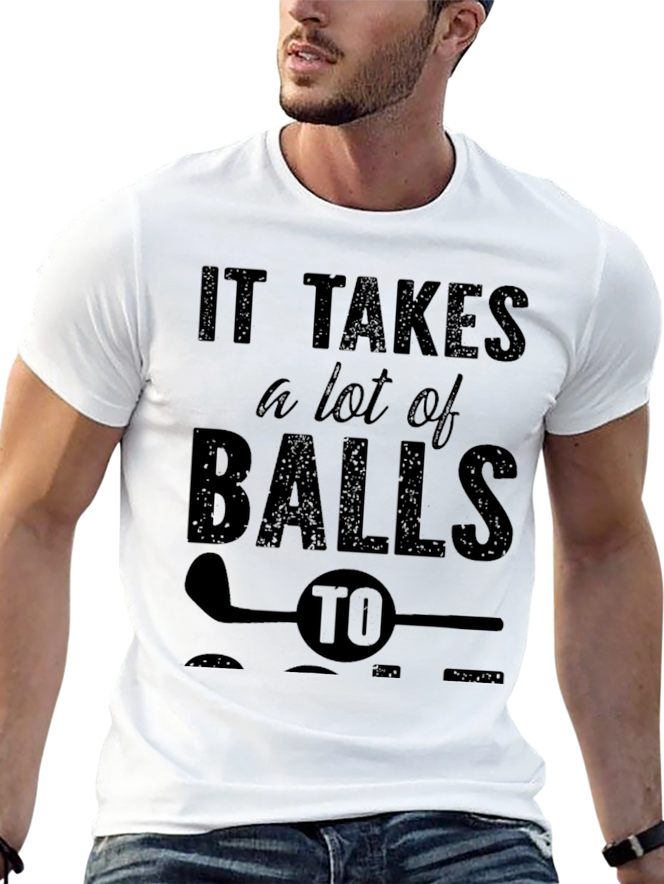 Golf Balls T-Shirt - Humorous Golfer Tee