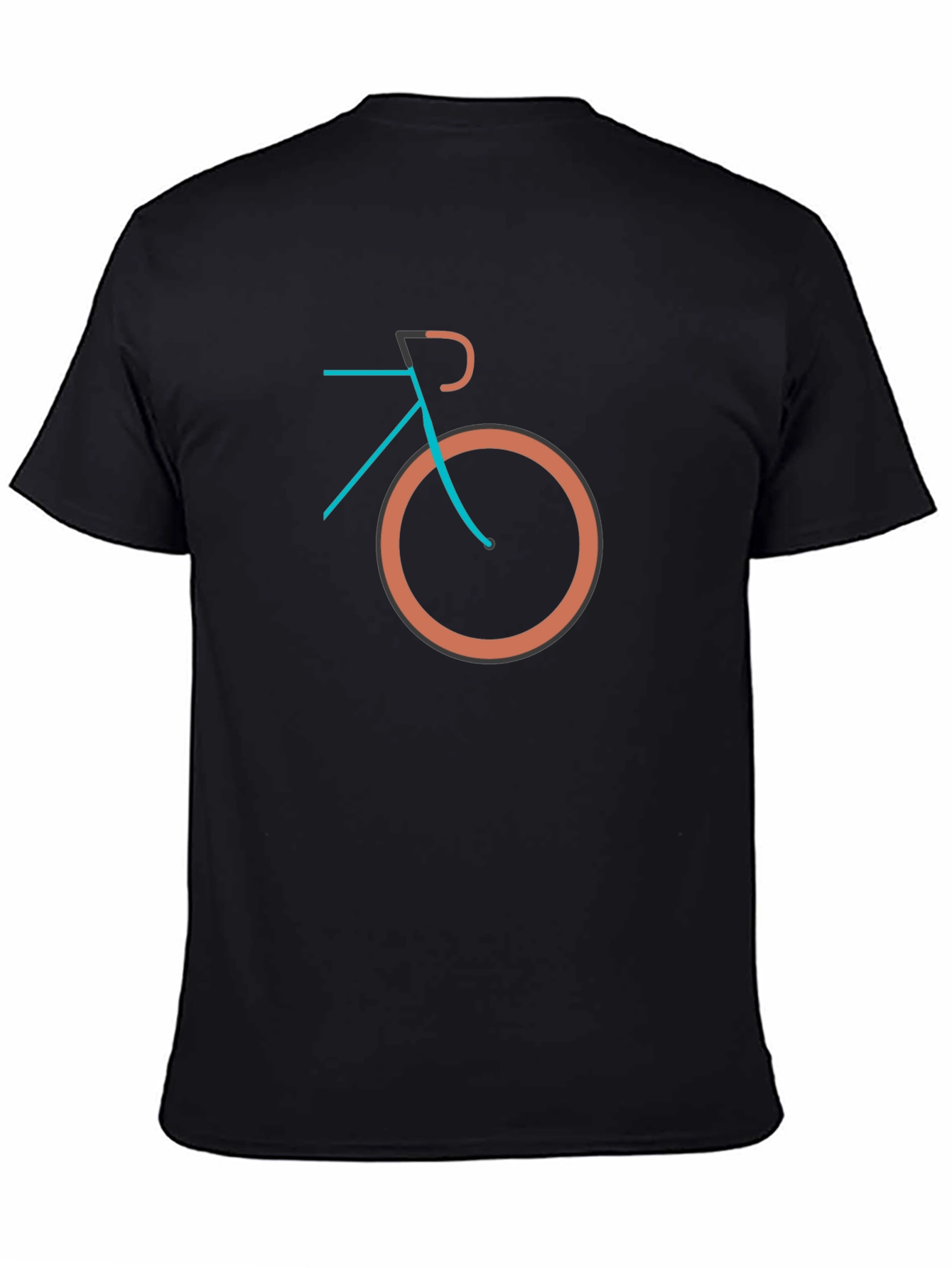 Minimalist Bicycle Graphic T-Shirt