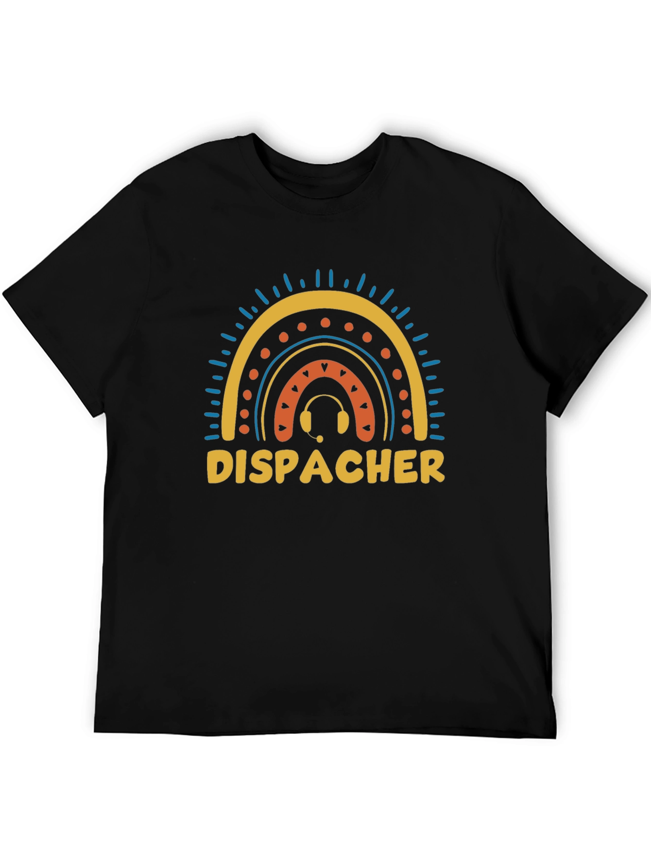 Dispatcher Rainbow Graphic T-Shirt