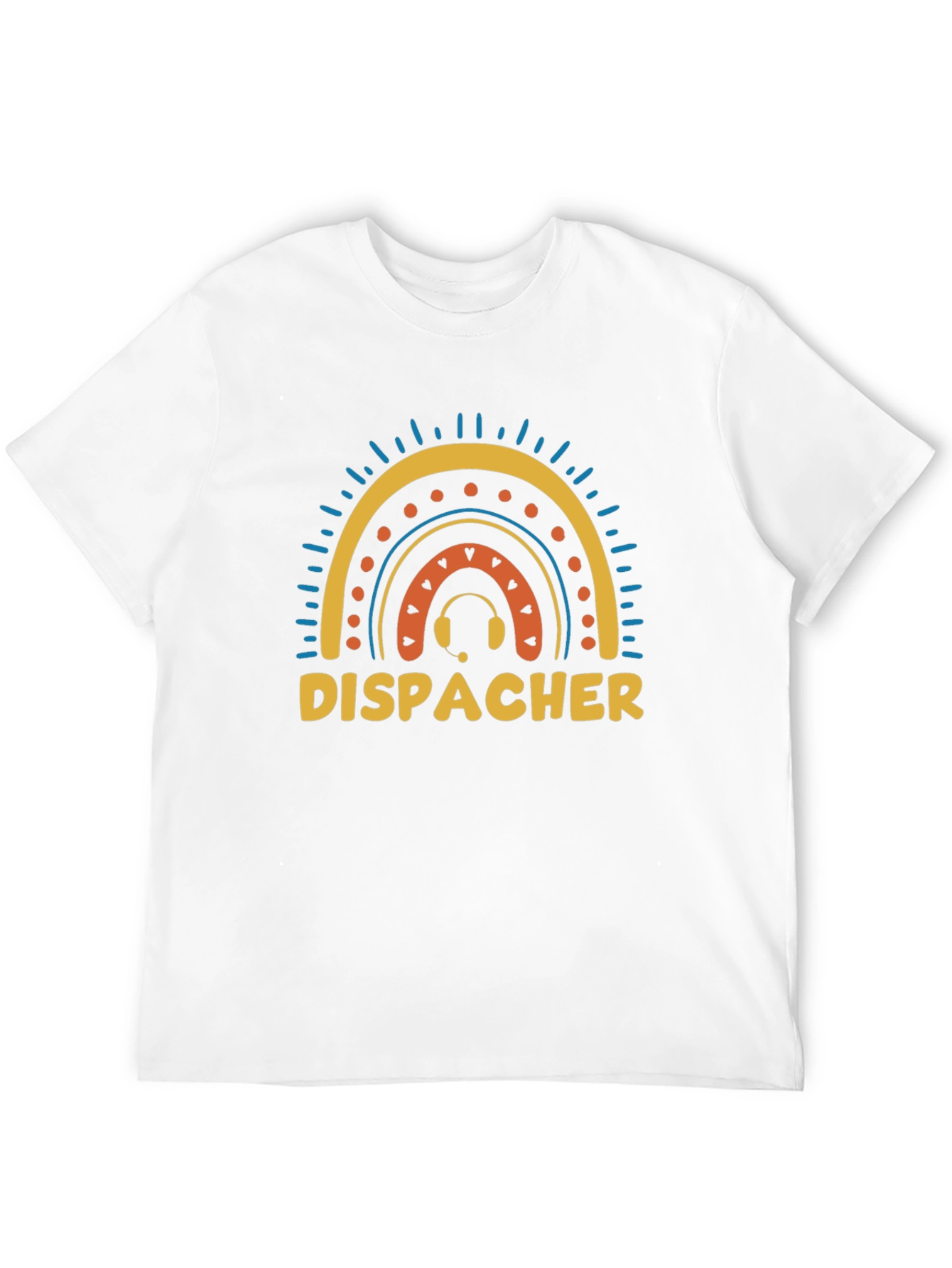 Dispatcher Rainbow Graphic T-Shirt