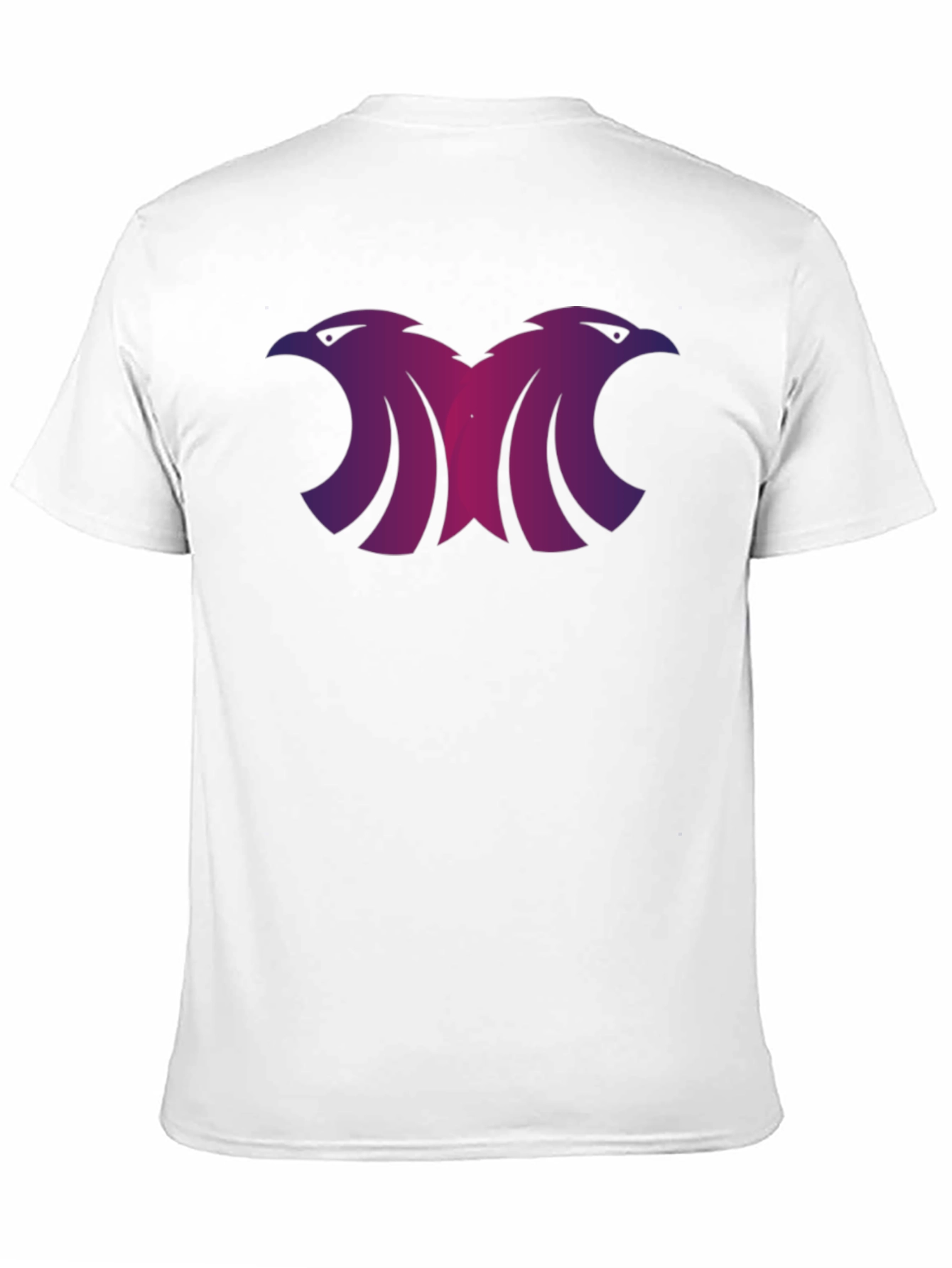 Black Tee with Double Eagle Graphic