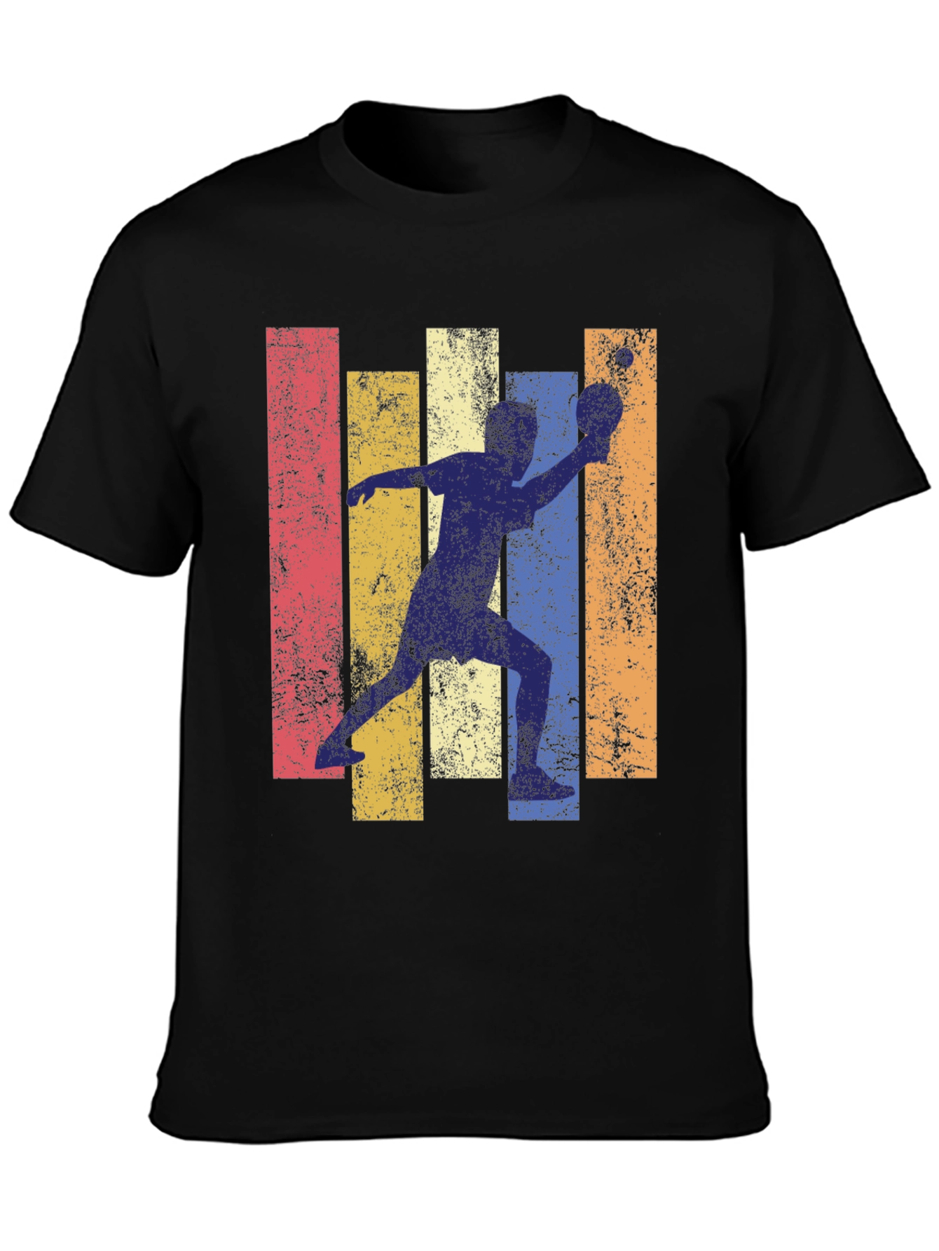 Retro Tennis Player Graphic Tee