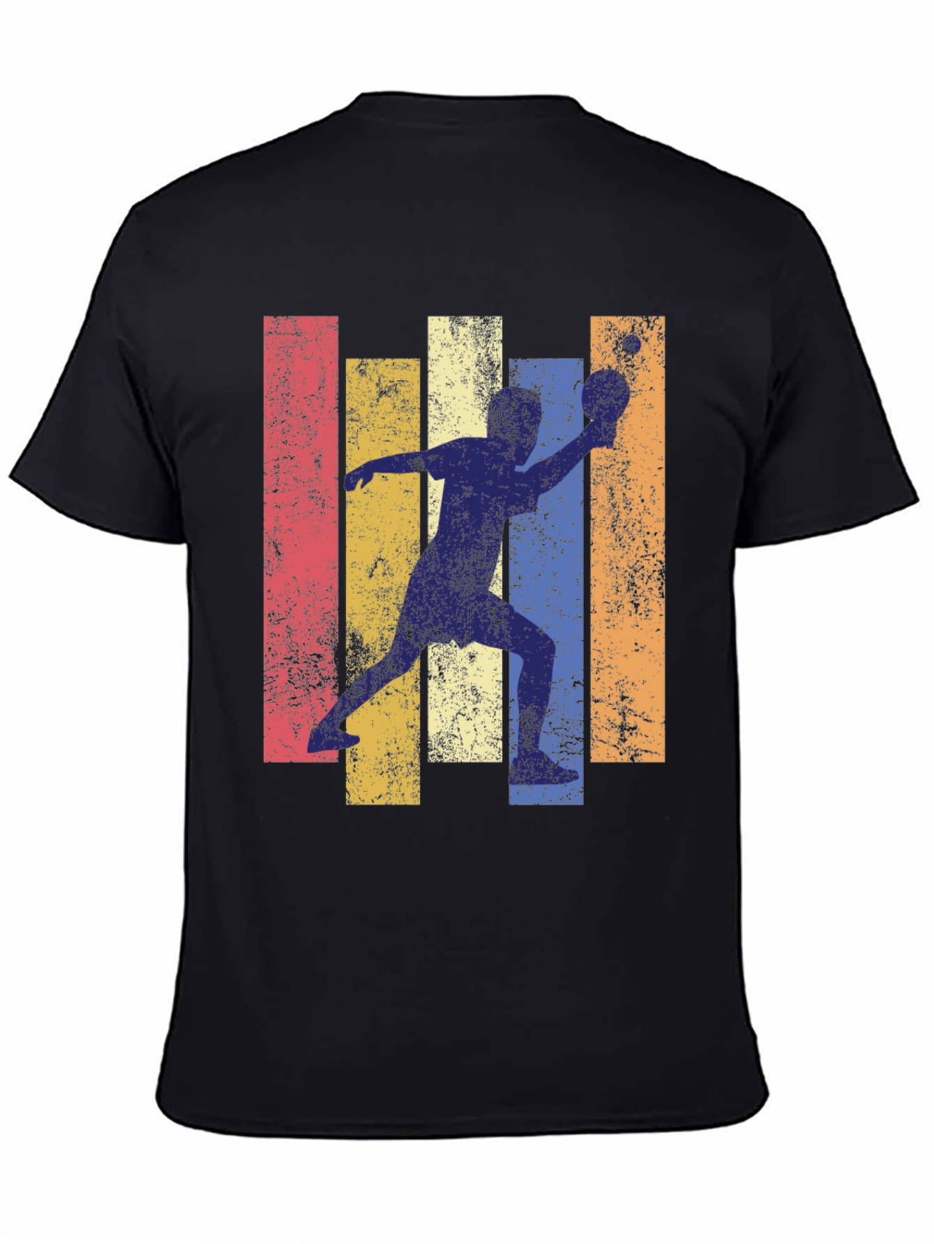 Retro Tennis Player Graphic Tee