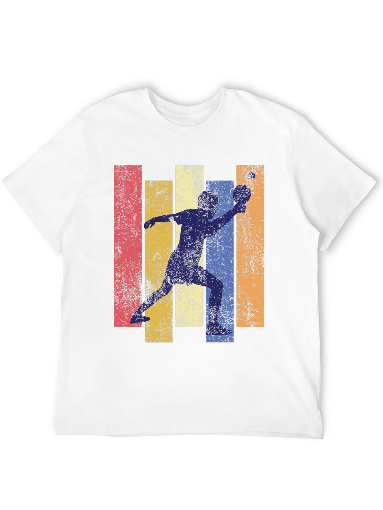 Retro Tennis Player Graphic Tee