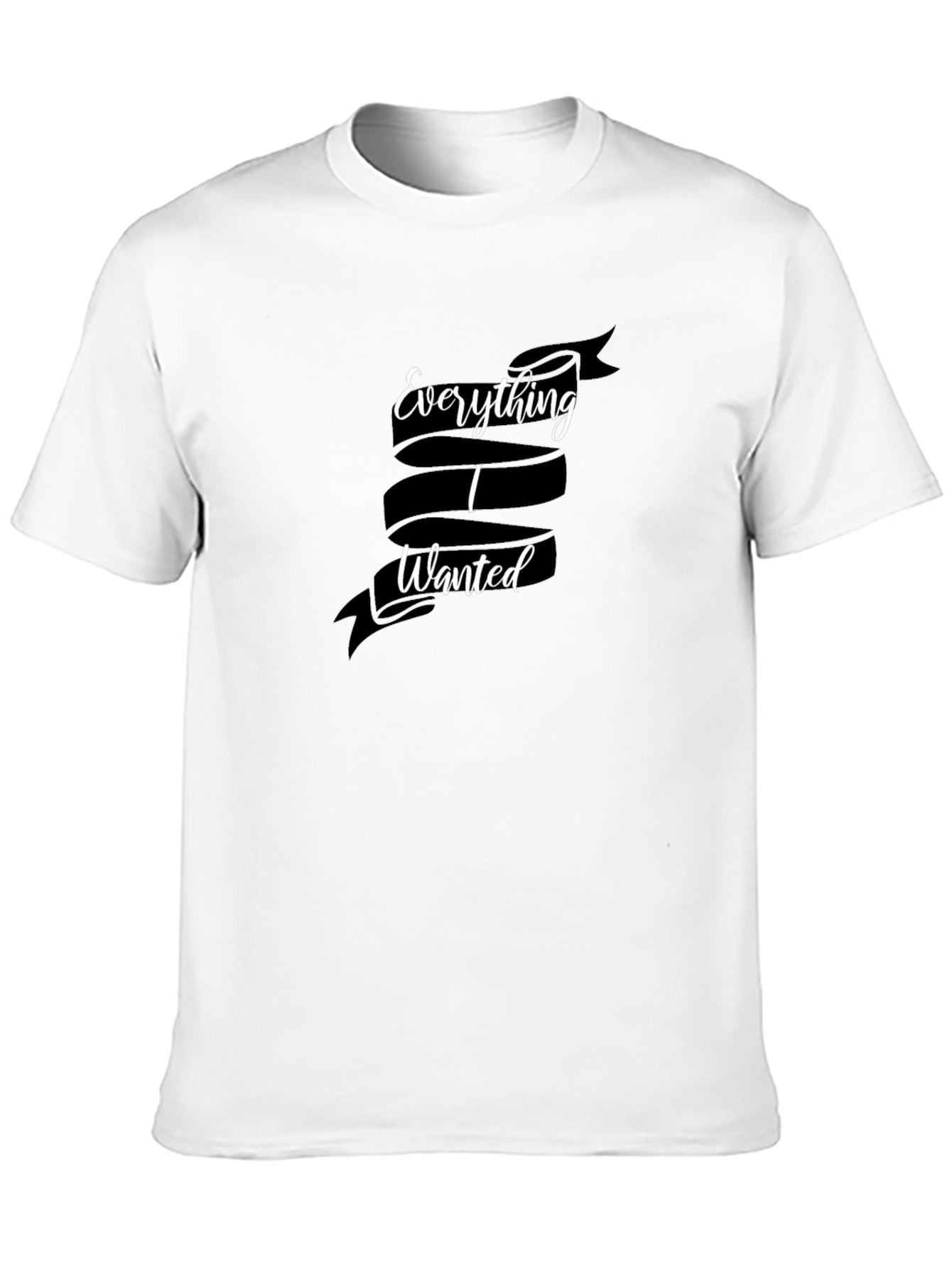 Everything I Wanted Black Graphic Tee