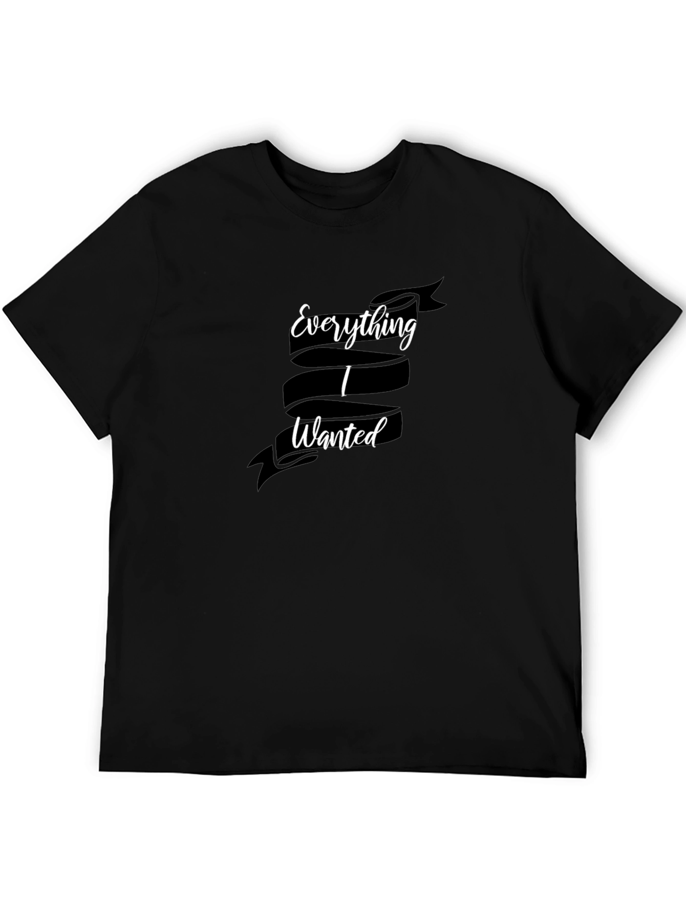 Everything I Wanted Black Graphic Tee