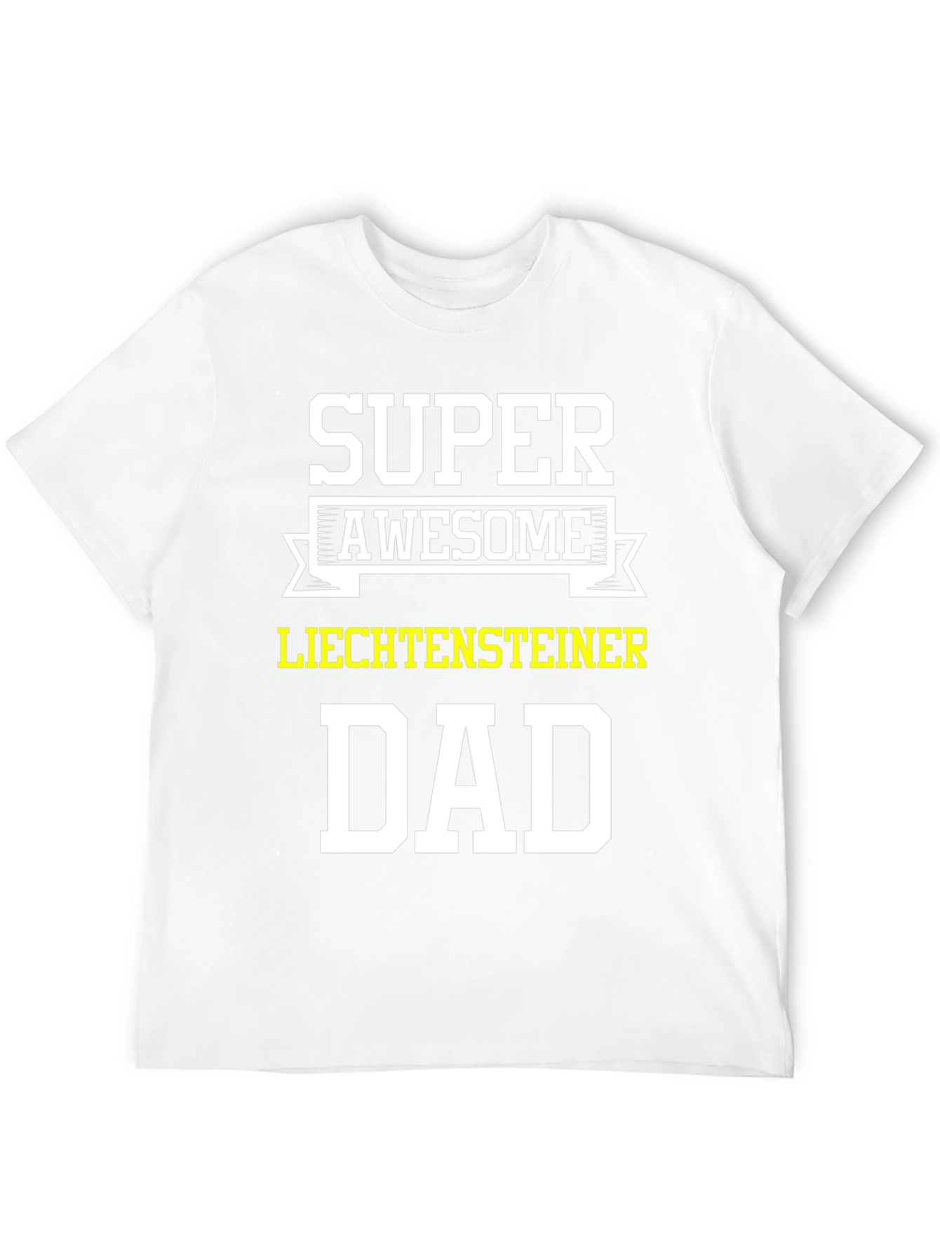 Super Awesome Liechtensteiner Dad T-Shirt