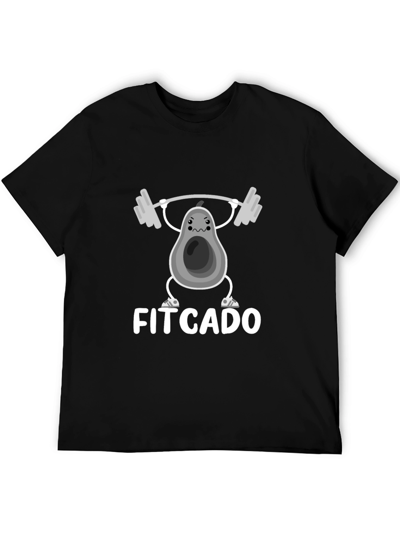 Fitcado T-Shirt - Funny Avocado Workout Design