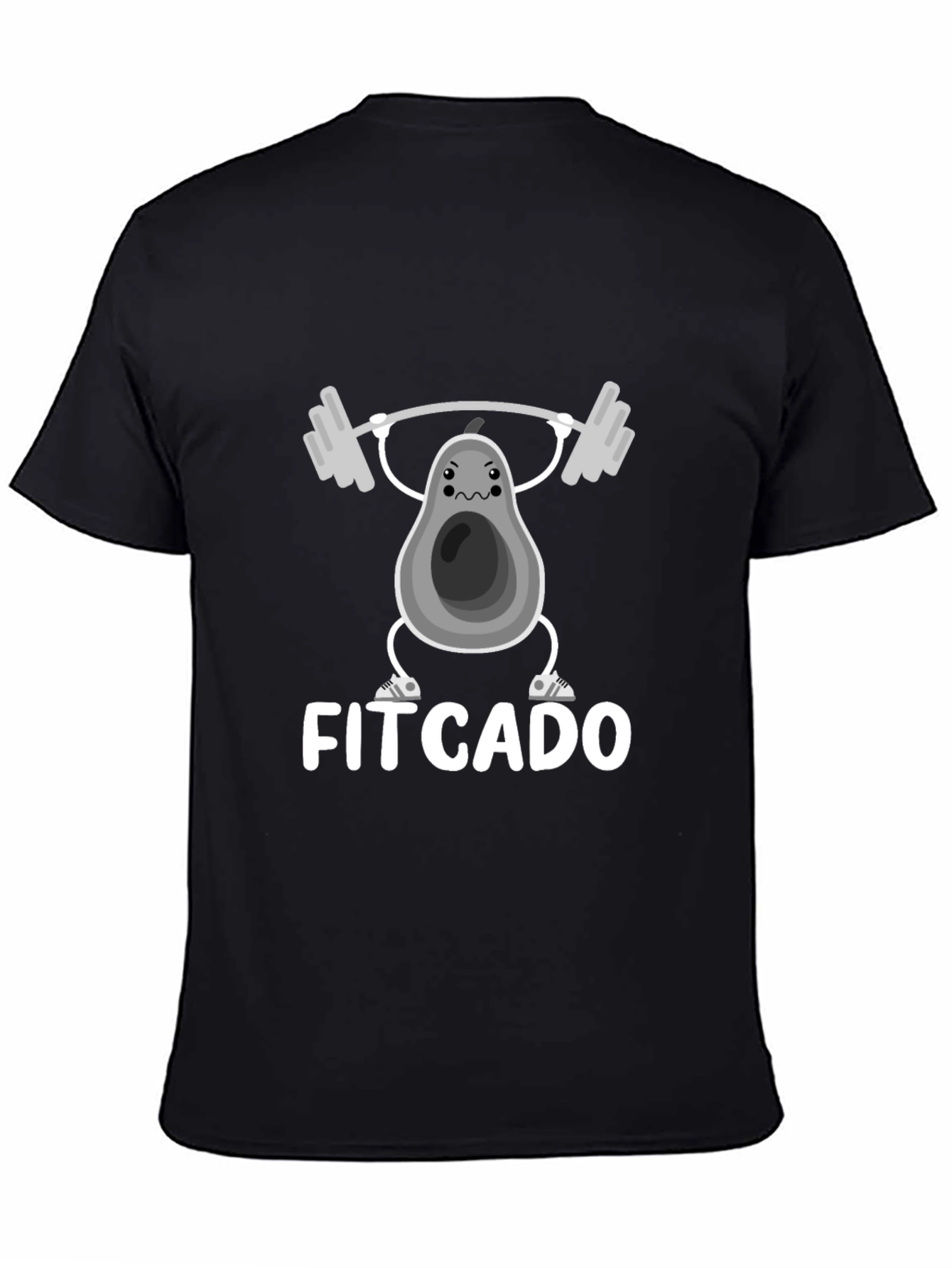 Fitcado T-Shirt - Funny Avocado Workout Design