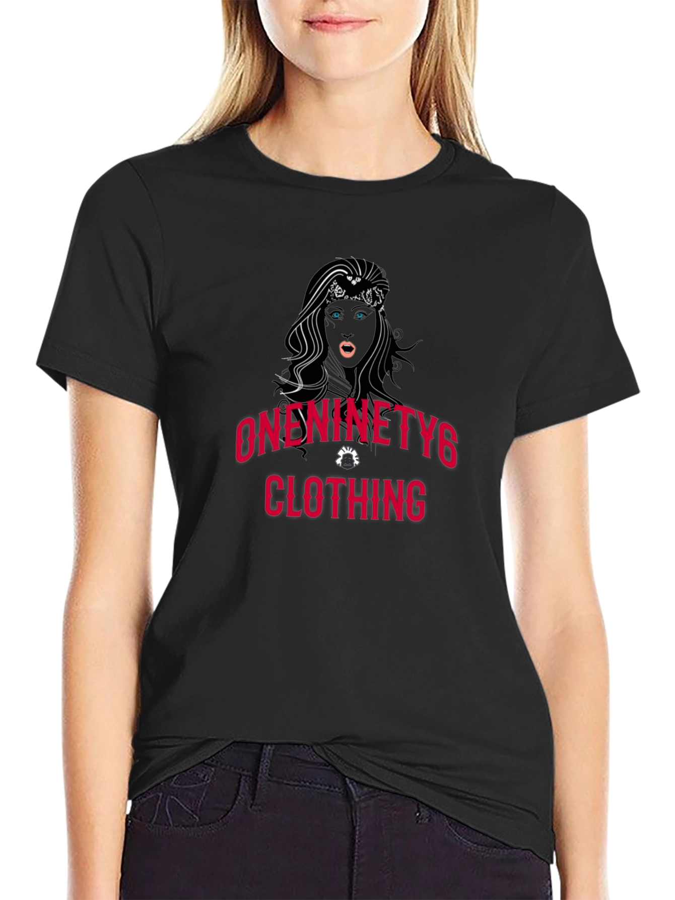 OneNinety6 Clothing Black Graphic Tee