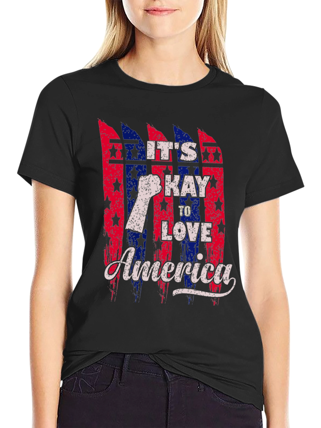 Its Okay To Love America T-Shirt