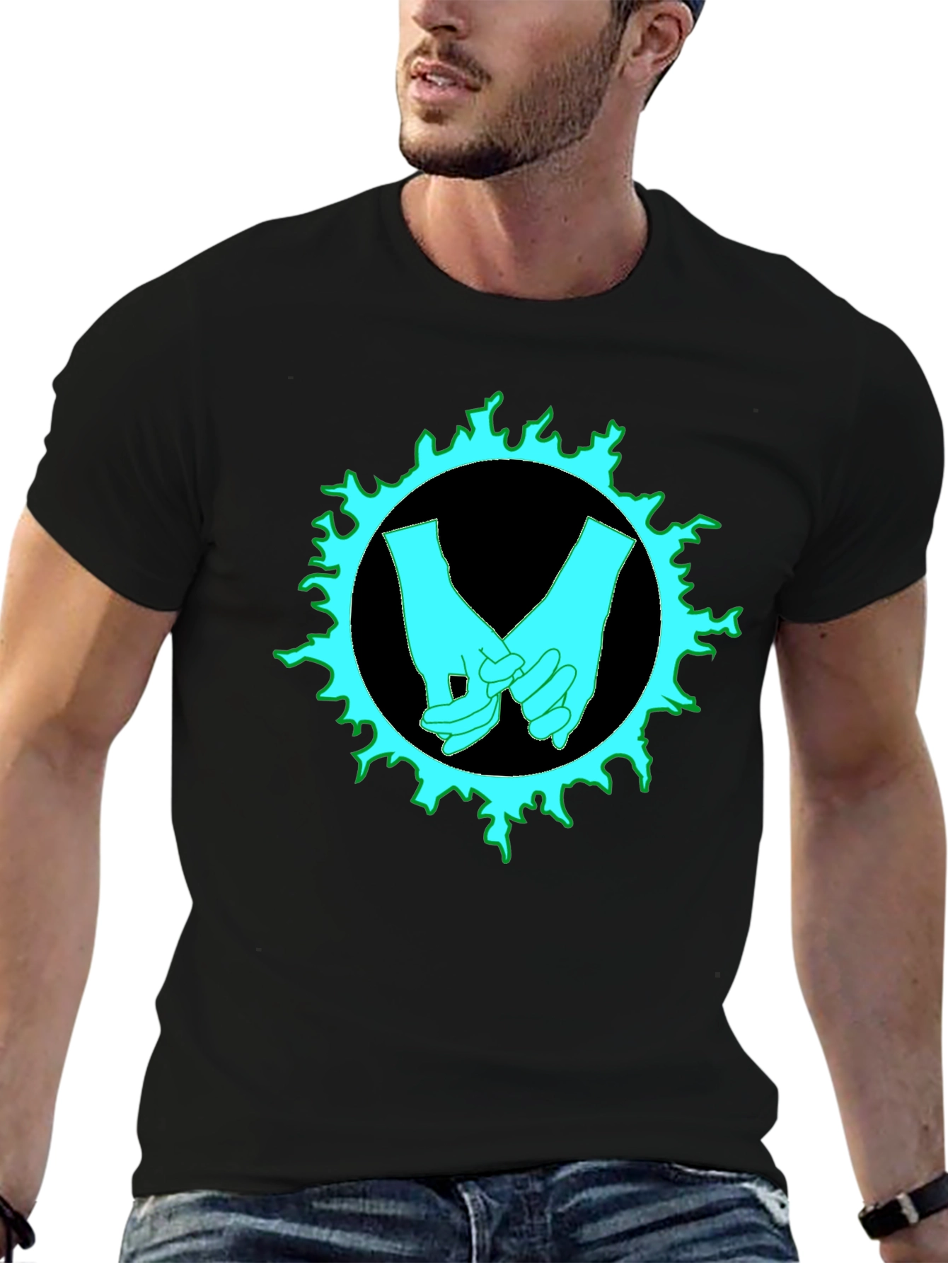 Hand Holding Graphic T-Shirt