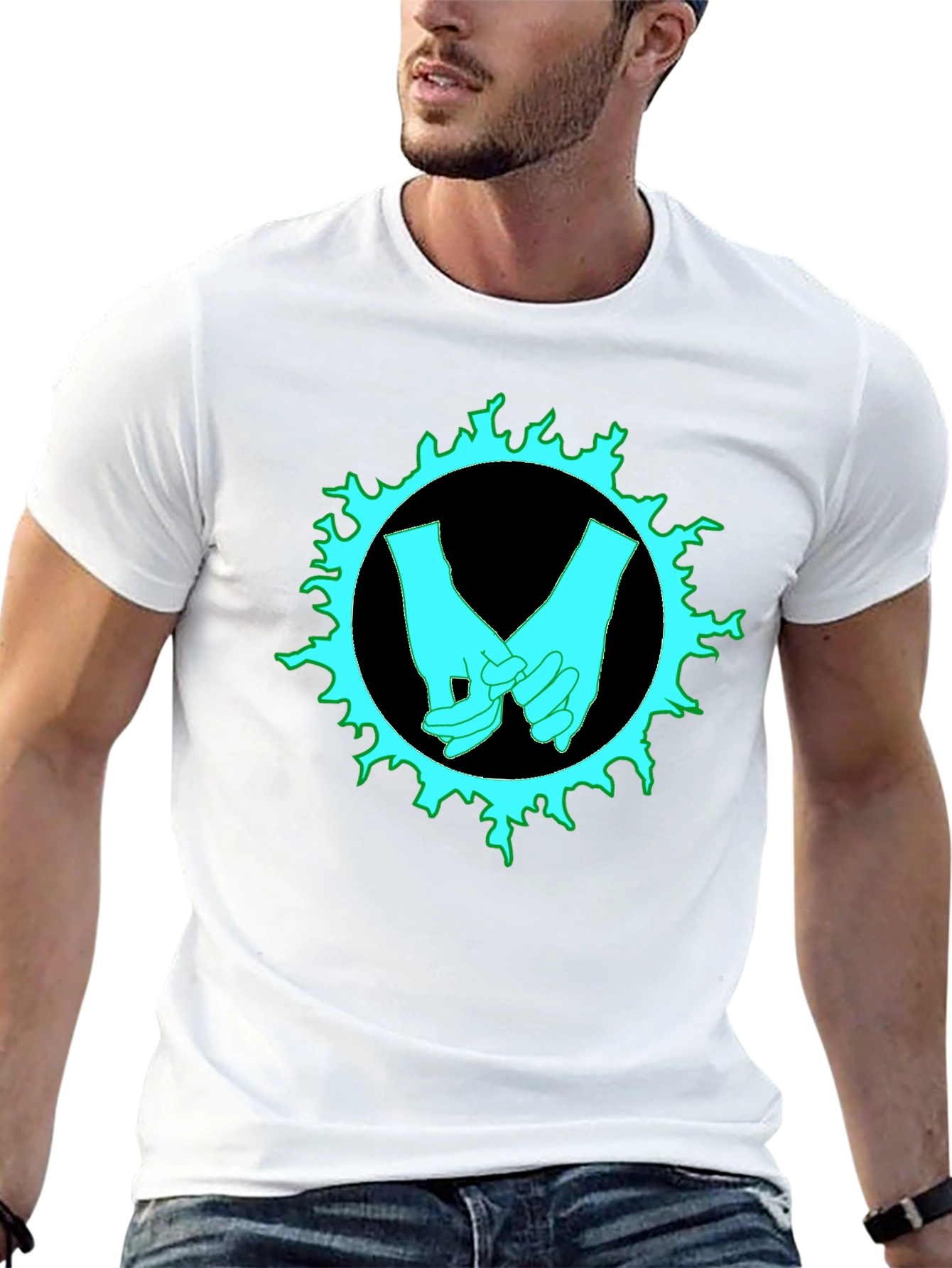 Hand Holding Graphic T-Shirt