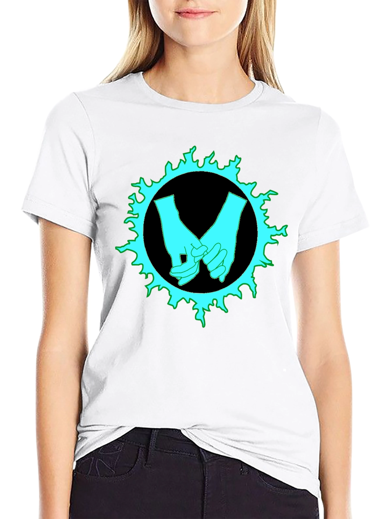 Hand Holding Graphic T-Shirt