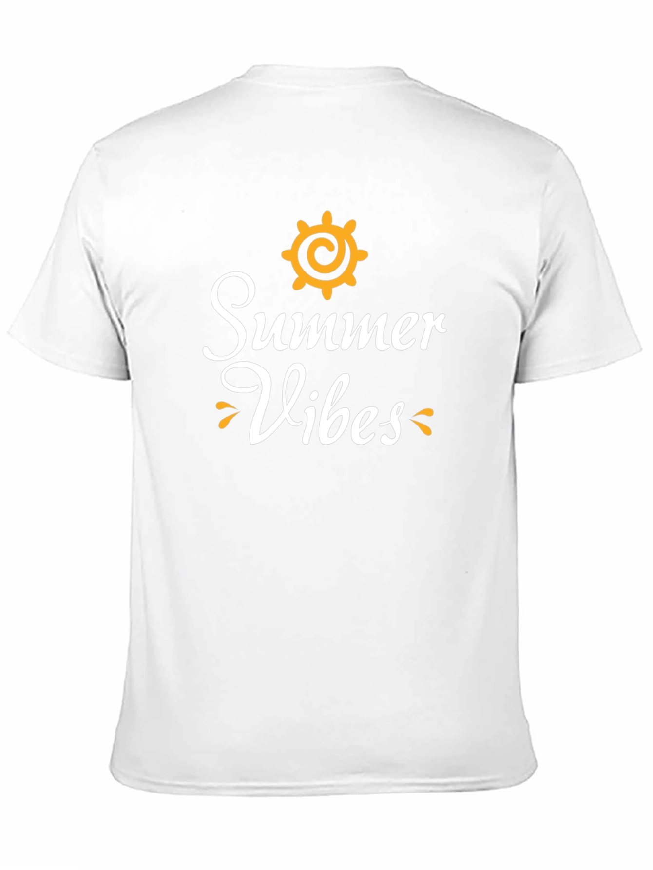 Summer Vibes Graphic Tee - Black Unisex T-Shirt