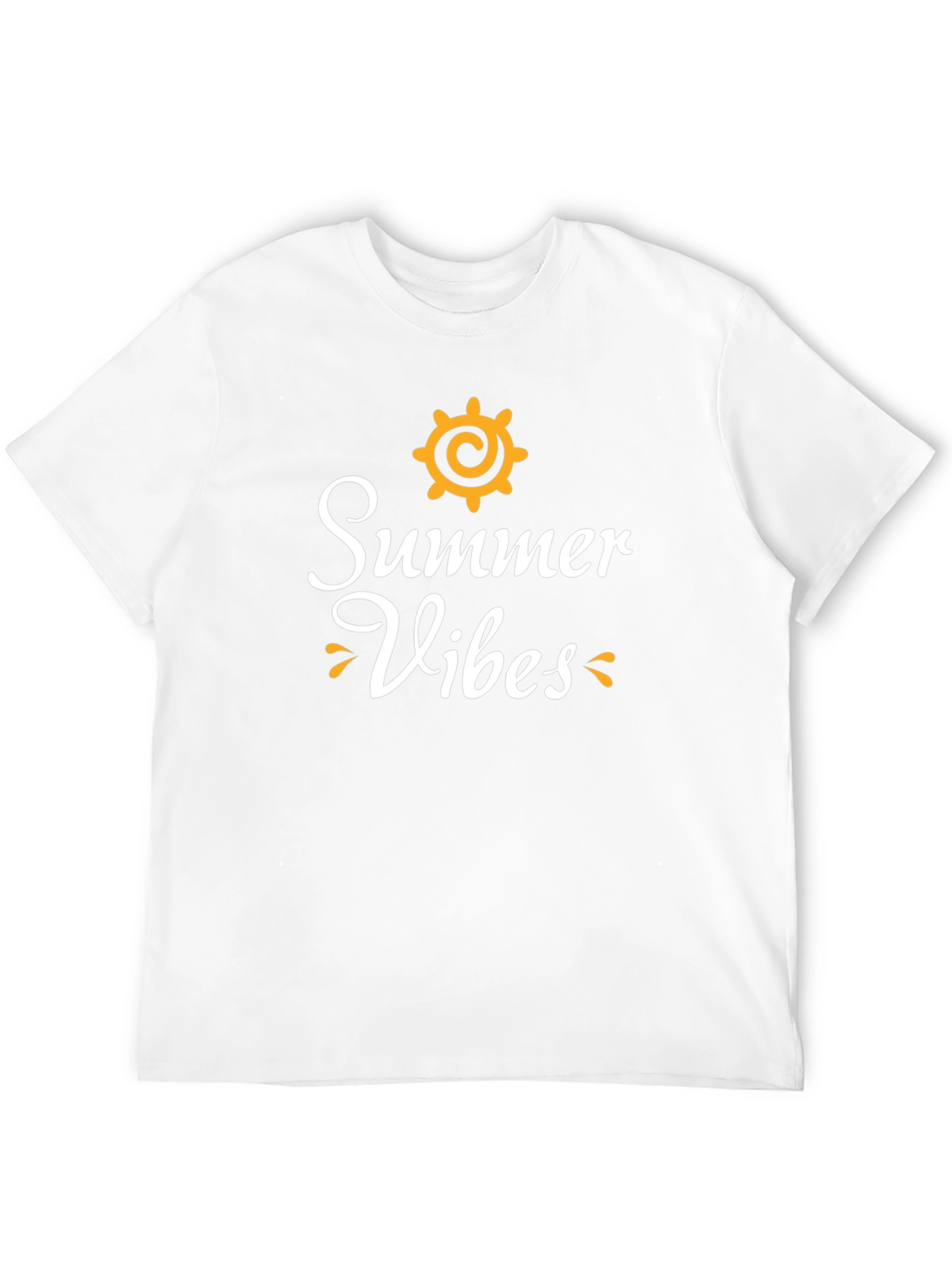 Summer Vibes Graphic Tee - Black Unisex T-Shirt