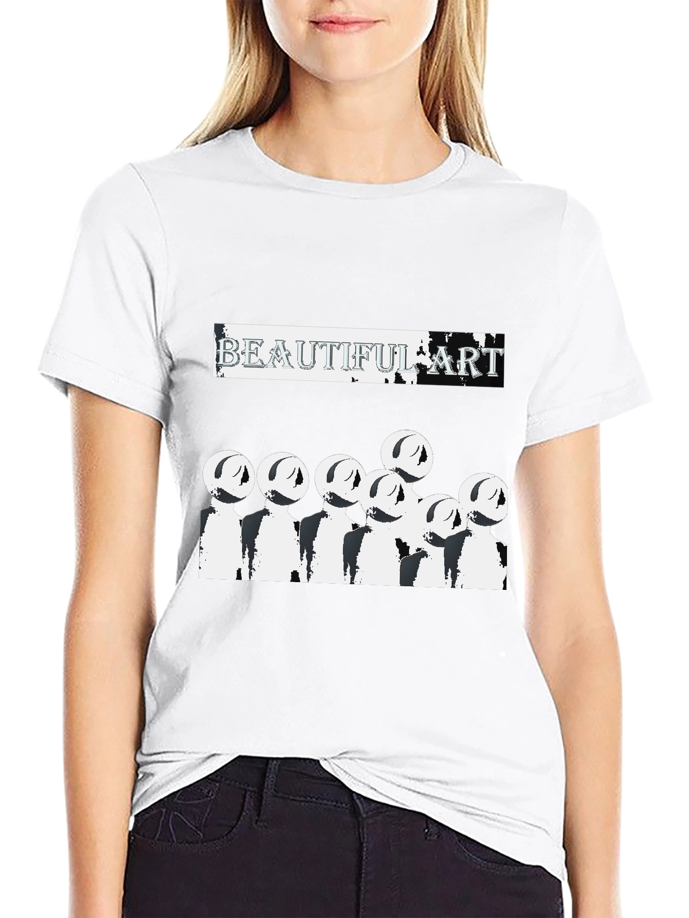 Abstract Art T-Shirt: Stylish Graphic Tee
