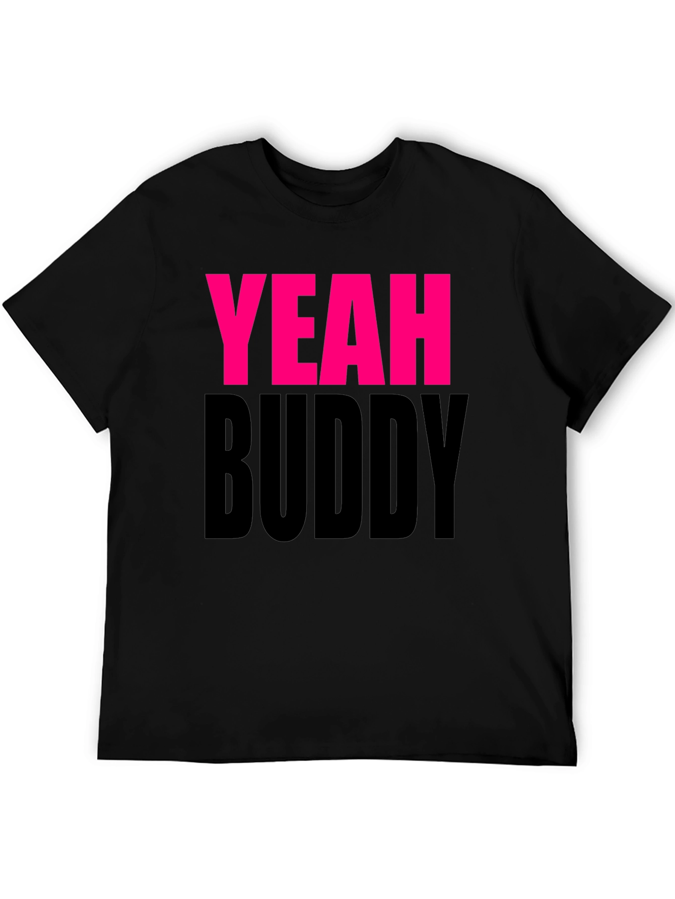 Yeah Buddy Black Graphic Tee