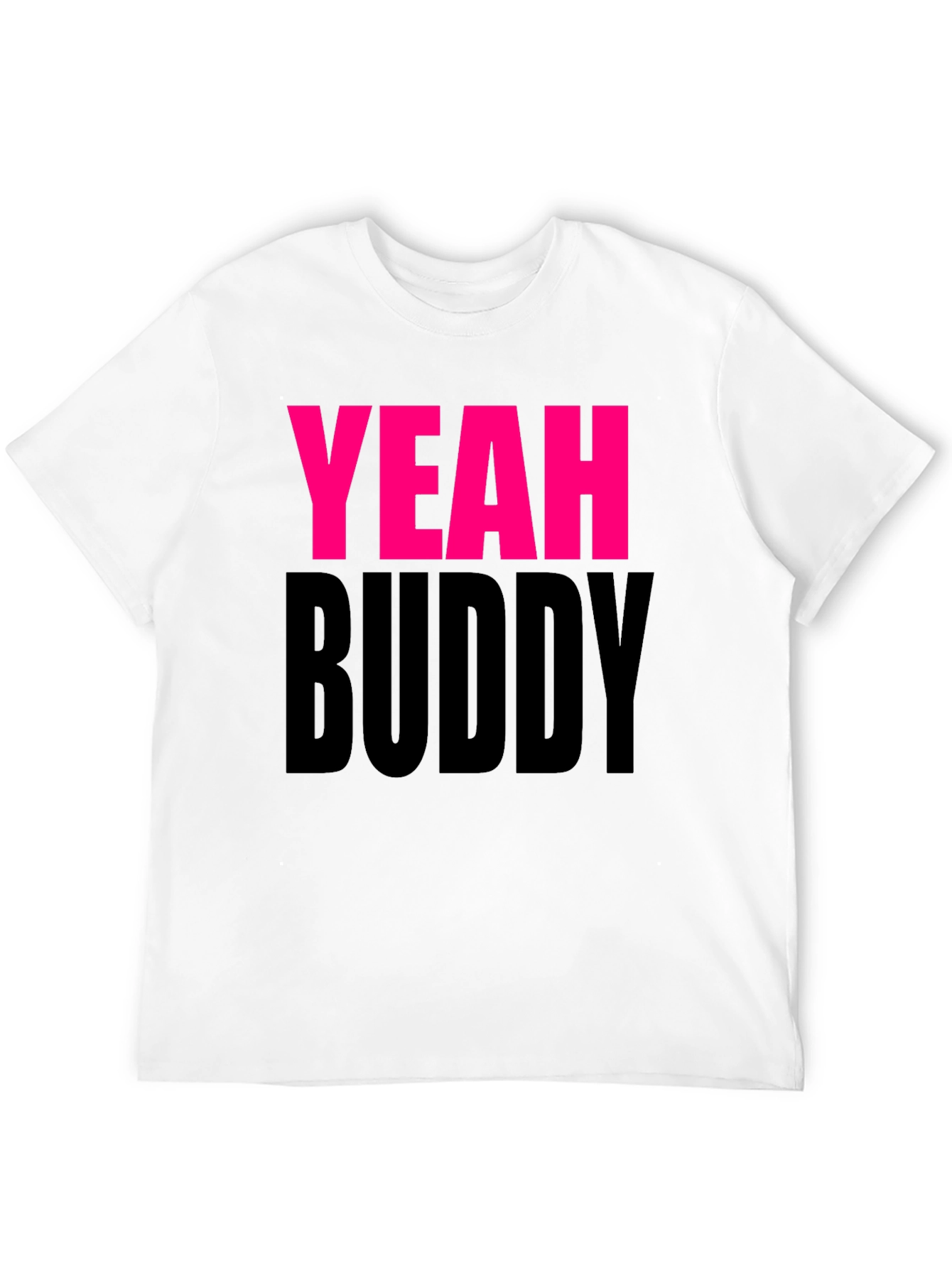 Yeah Buddy Black Graphic Tee