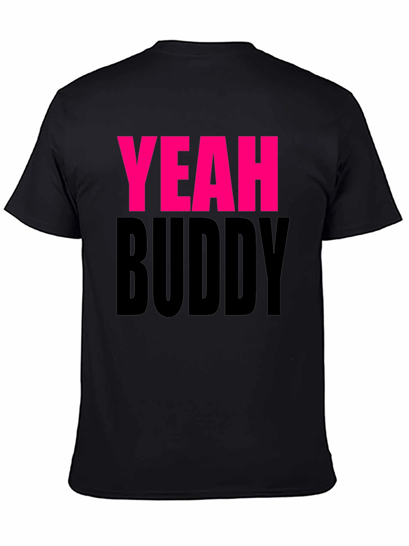 Yeah Buddy Black Graphic Tee