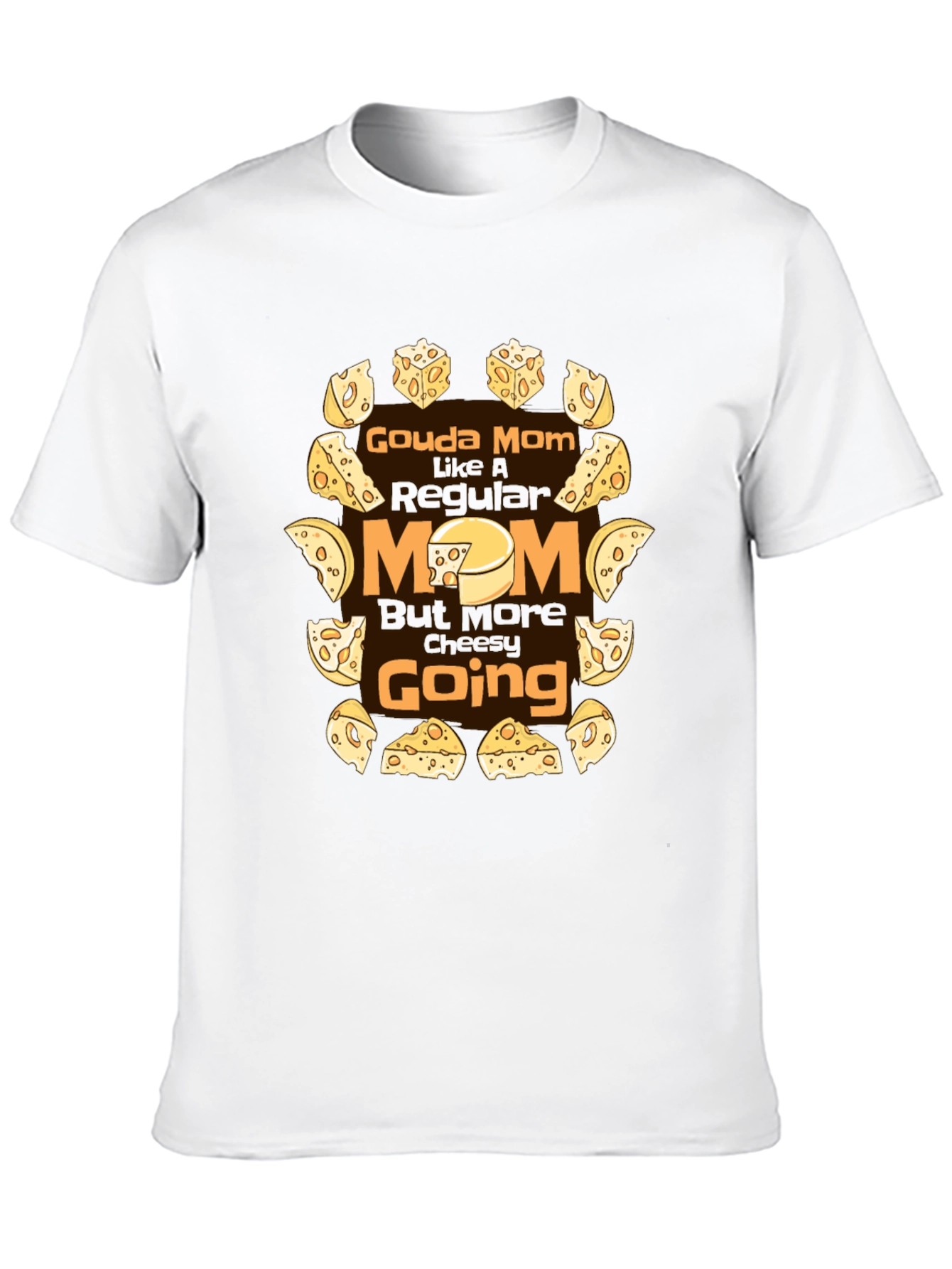 Gouda Mom Funny Cheese Graphic Tee