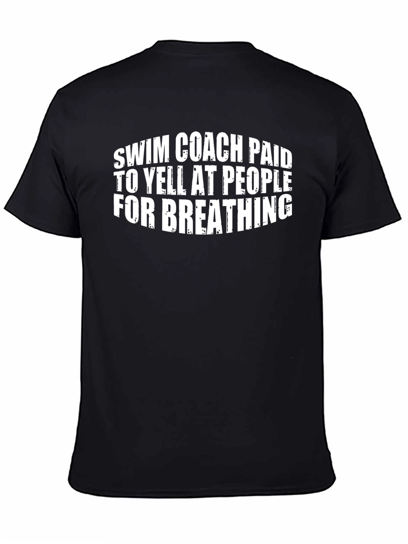 Swim Coach Yelling T-Shirt - Funny Swimmer Gift