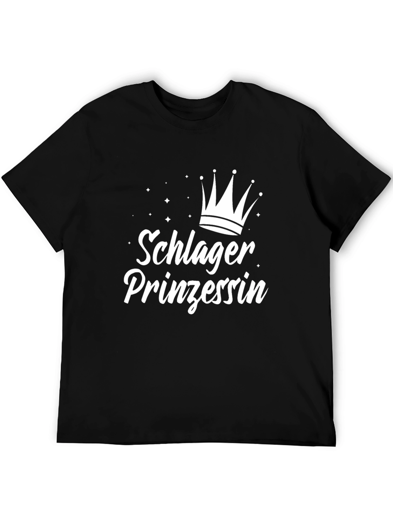 Schlager Prinzessin T-Shirt - Black