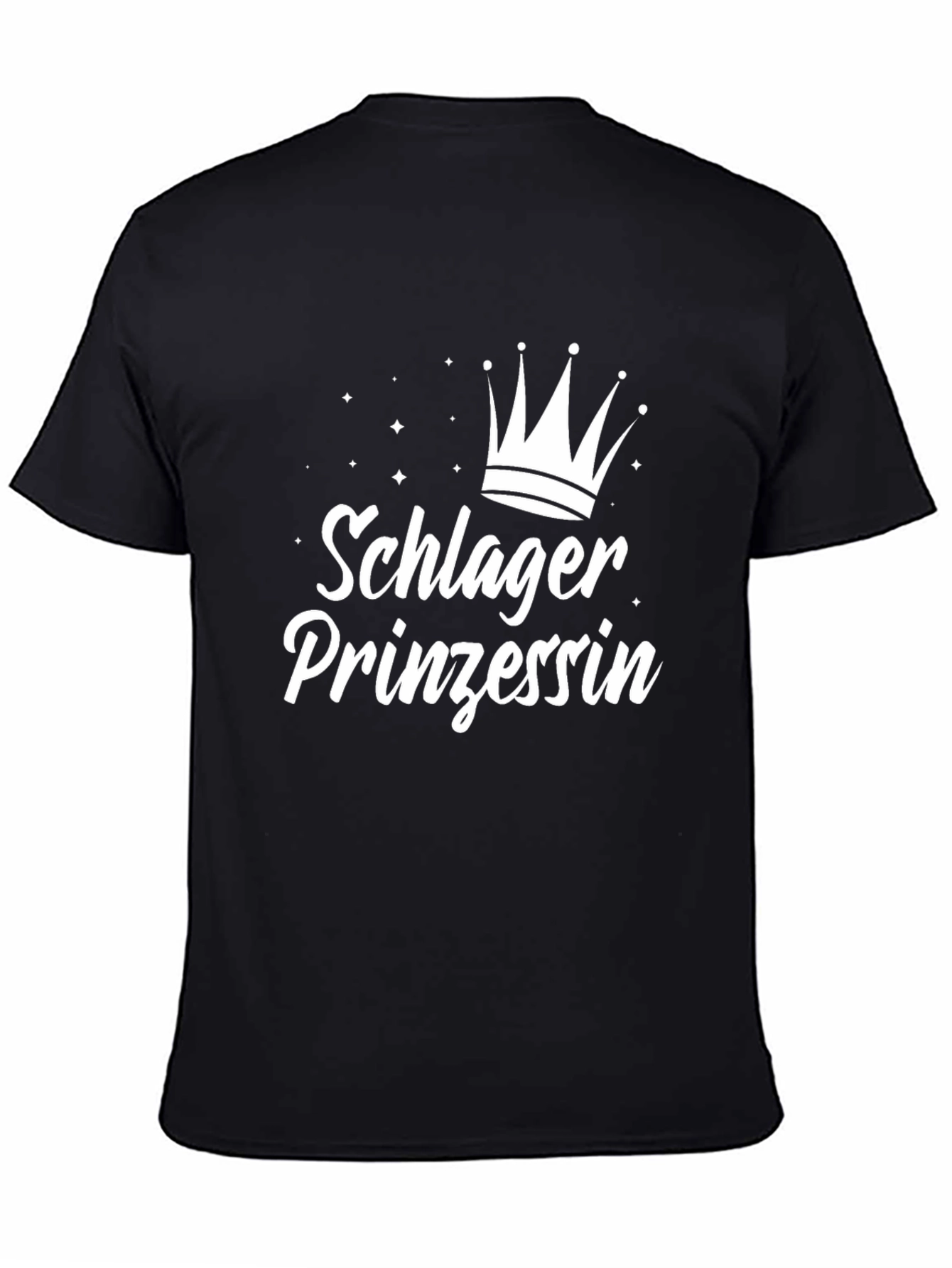 Schlager Prinzessin T-Shirt - Black