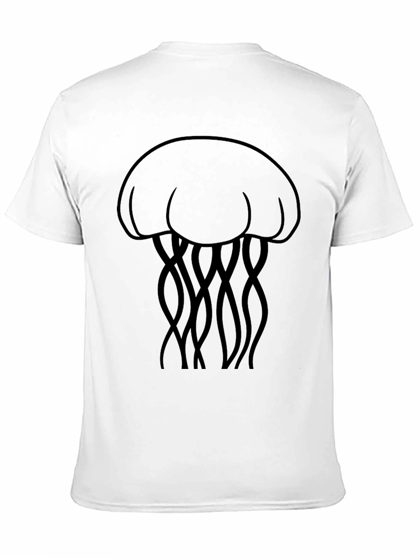 Jellyfish Graphic Black T-Shirt