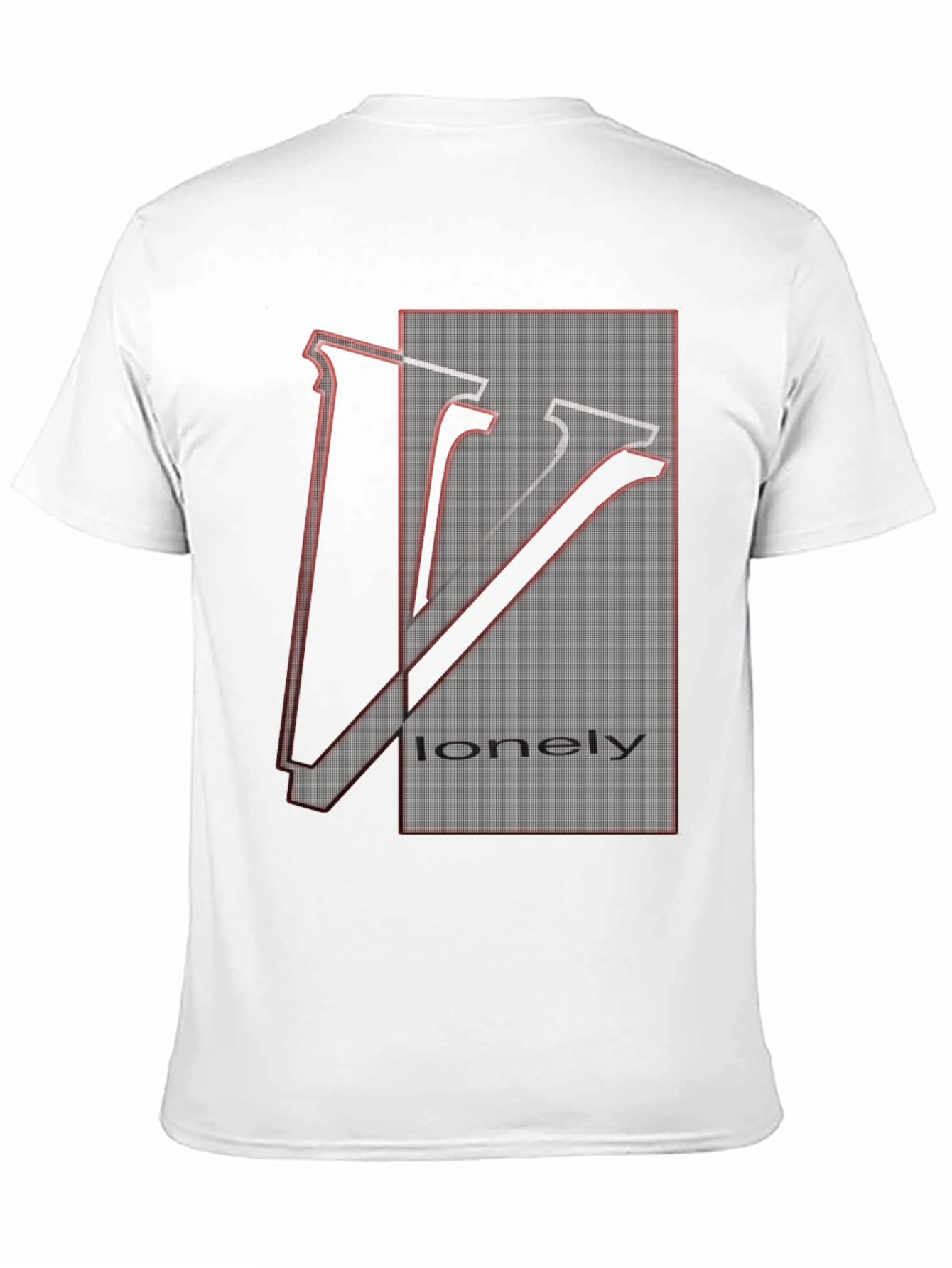 Lonely Graphic Tee - Unique Design Soft Cotton Blend