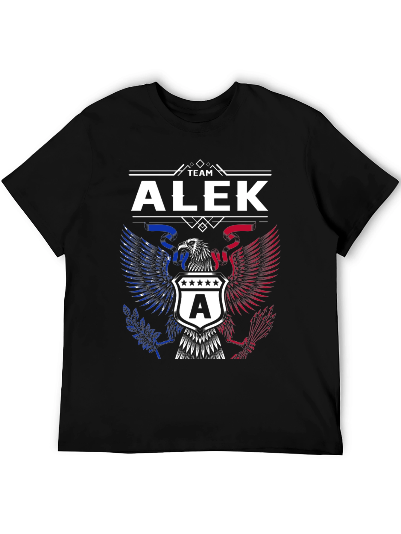 Team Alek Eagle Graphic T-Shirt - Patriotic Pride