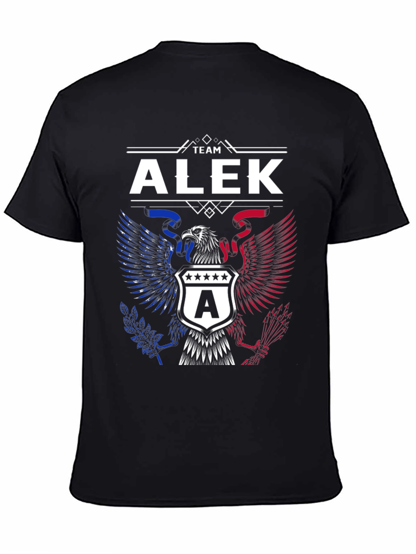 Team Alek Eagle Graphic T-Shirt - Patriotic Pride