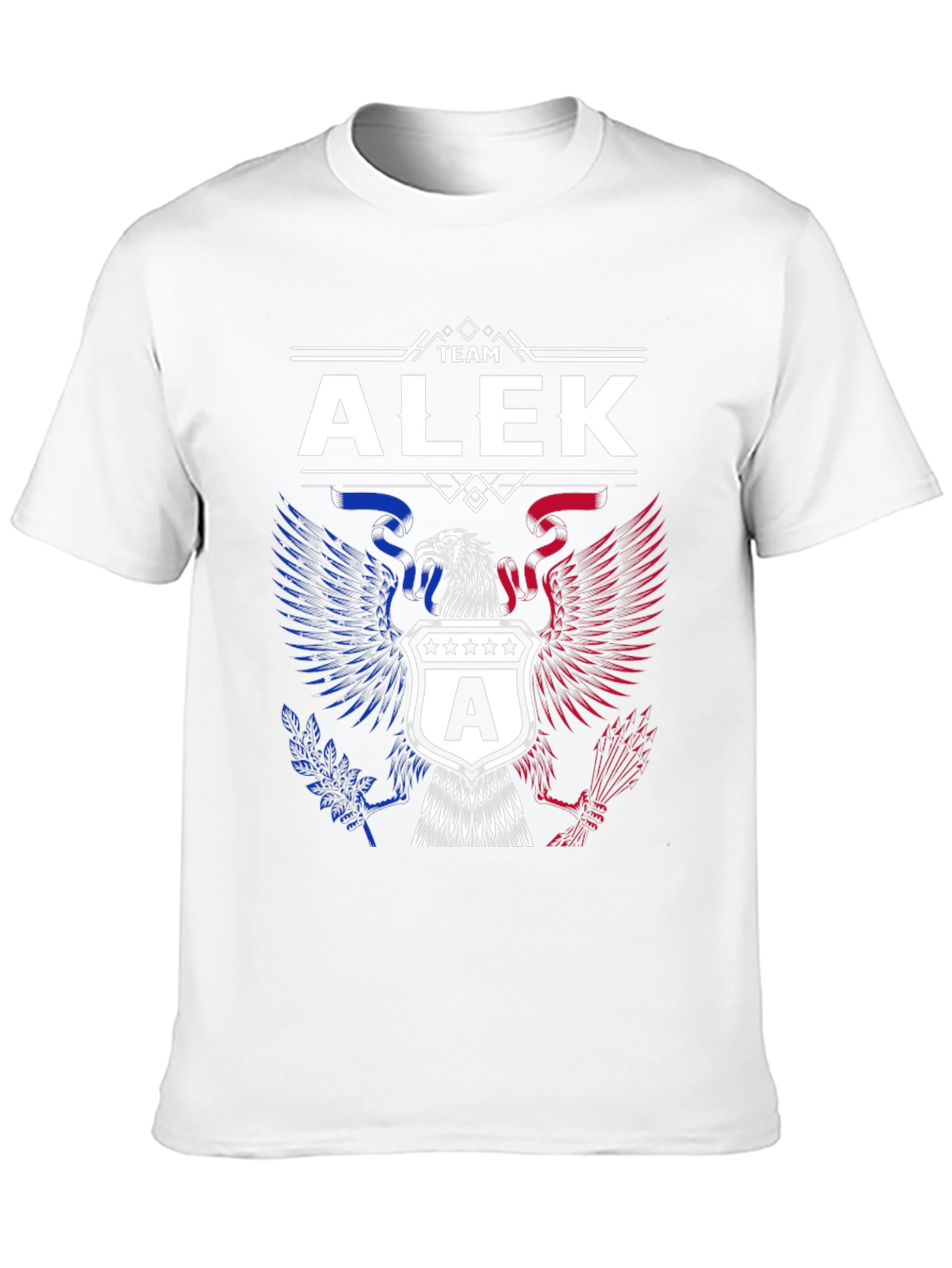 Team Alek Eagle Graphic T-Shirt - Patriotic Pride