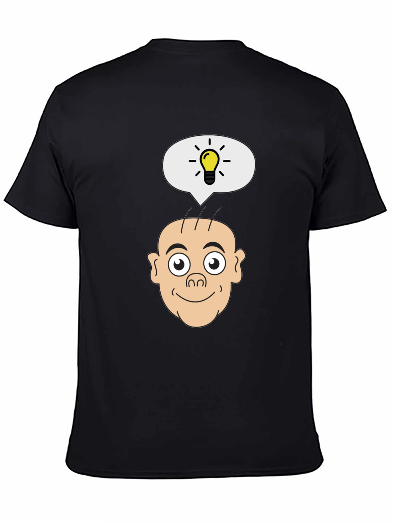 Funny Idea Cartoon Graphic T-Shirt