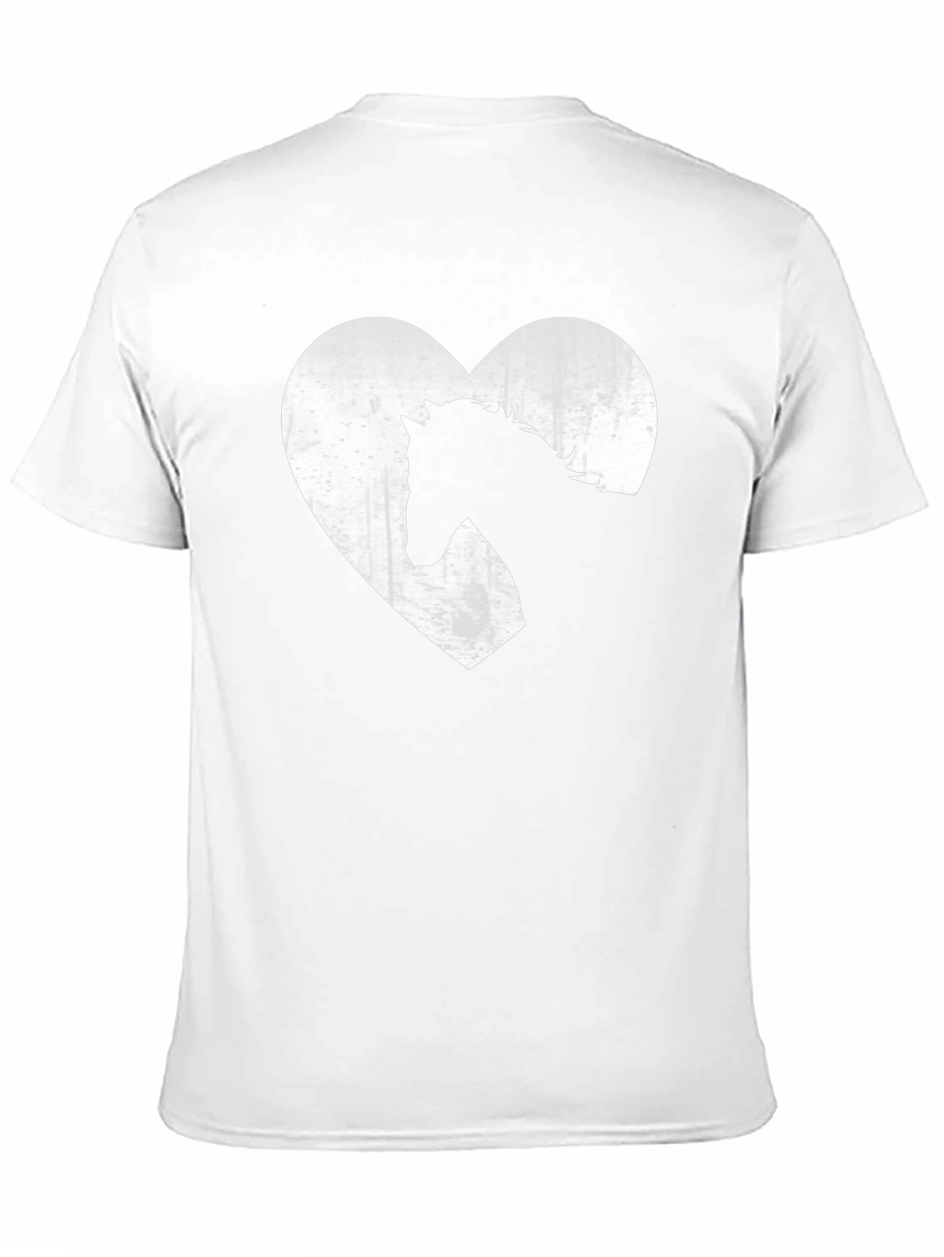 Horse Lover Tee - Heart Graphic Print