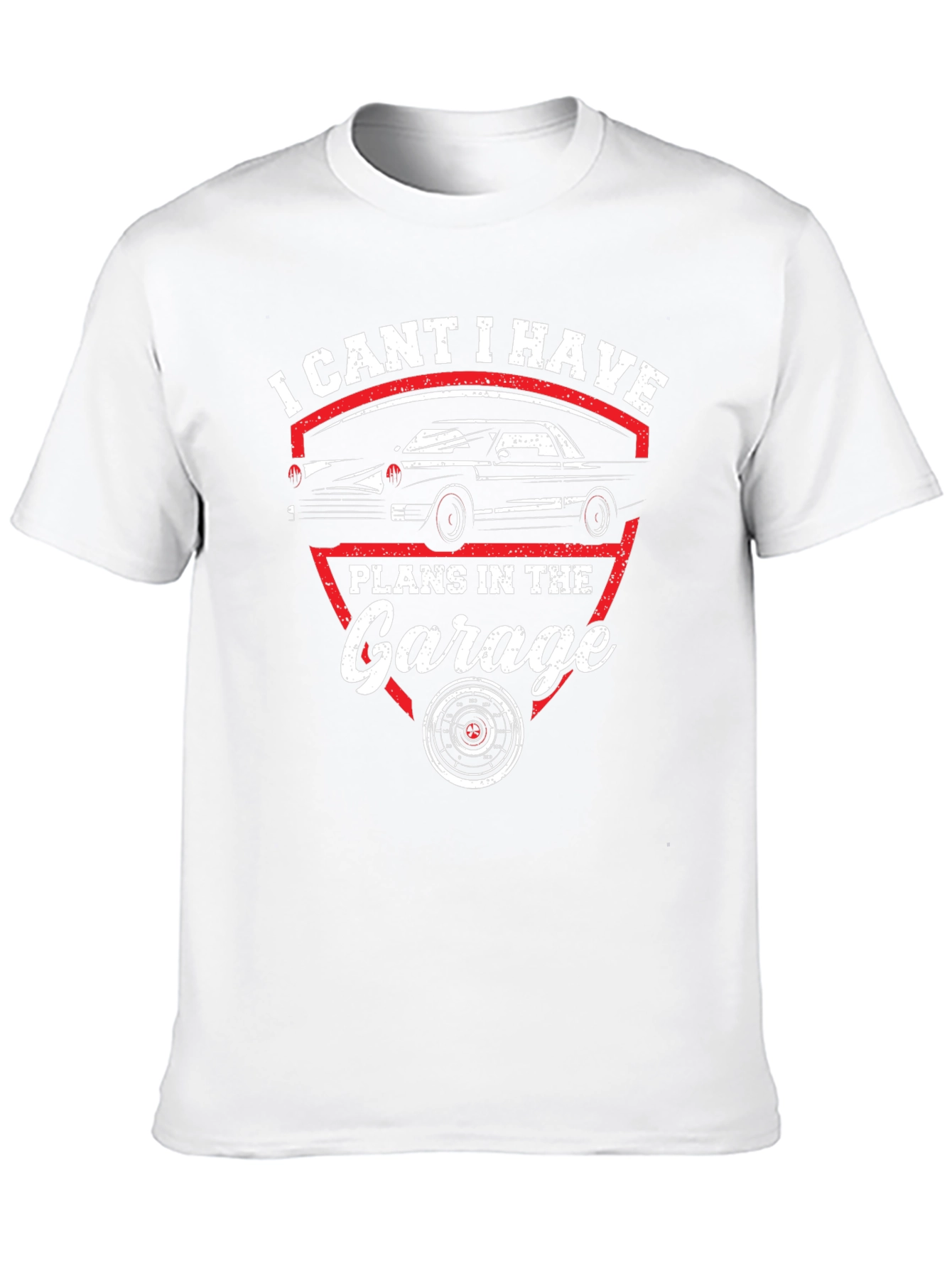 Garage Plans Graphic Tee - Mechanic Shirt