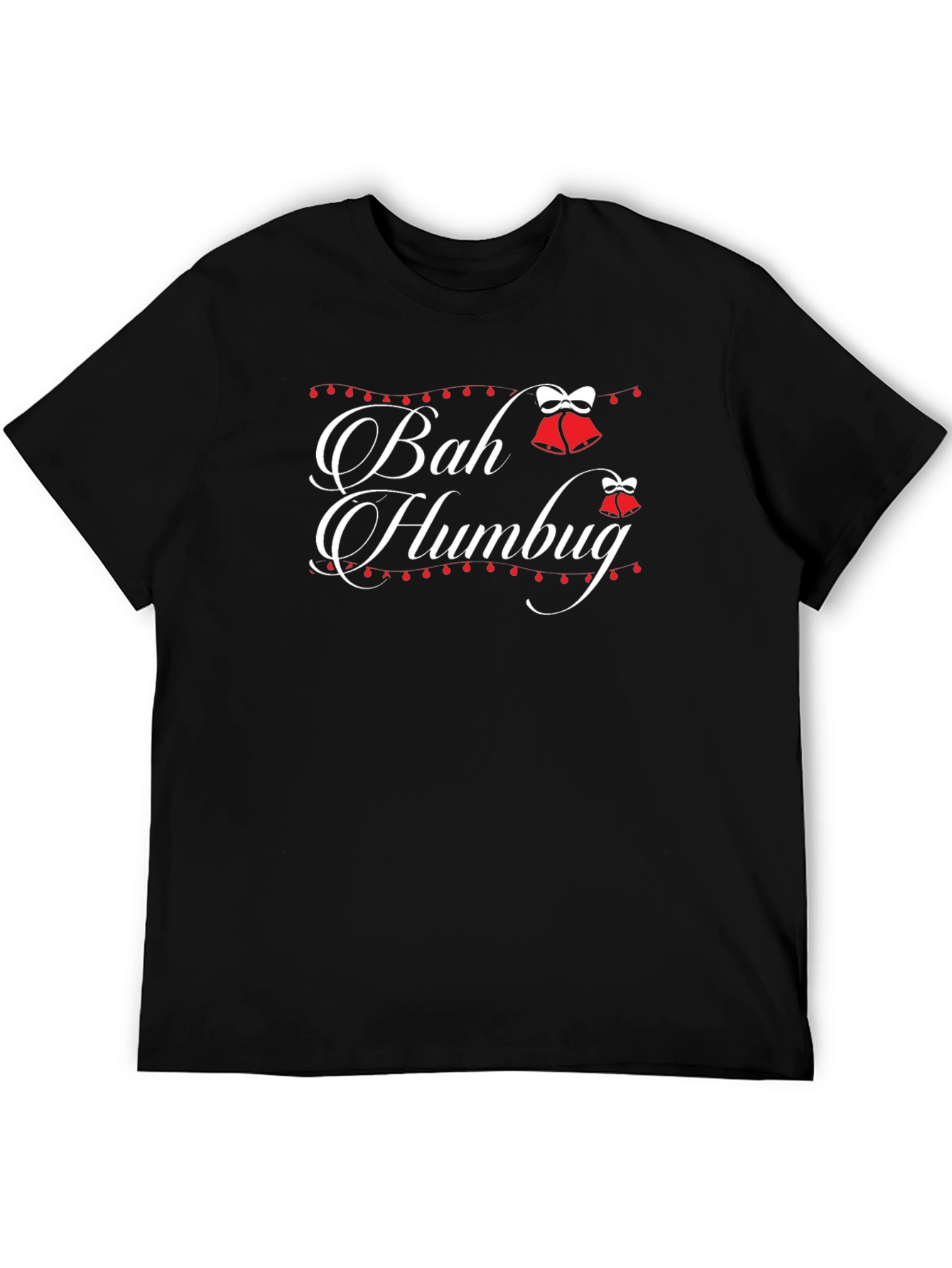 Bah Humbug Holiday T-Shirt - Festive Anti-Christmas Cheer!