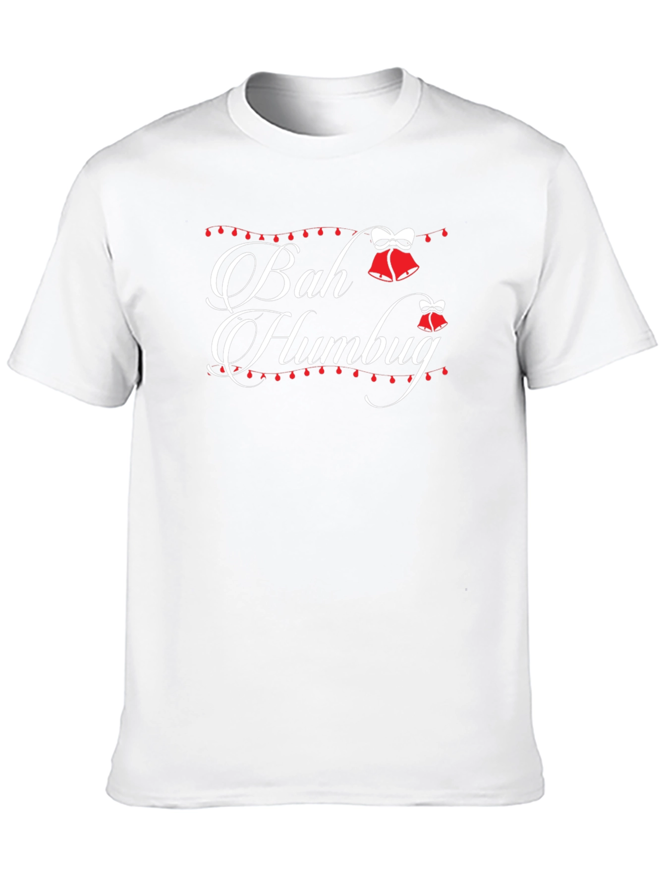 Bah Humbug Holiday T-Shirt - Festive Anti-Christmas Cheer!