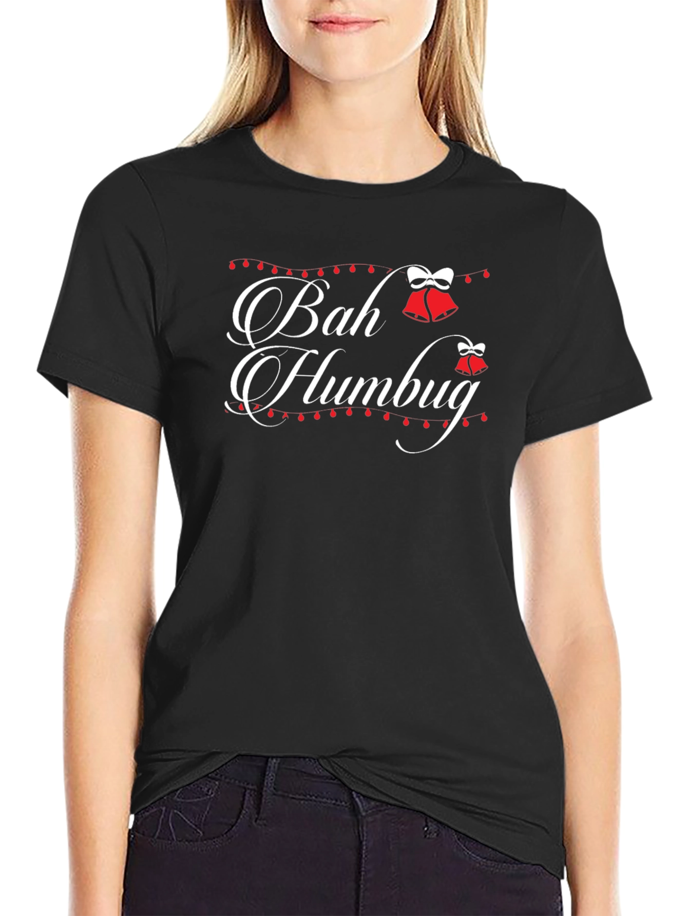 Bah Humbug Holiday T-Shirt - Festive Anti-Christmas Cheer!