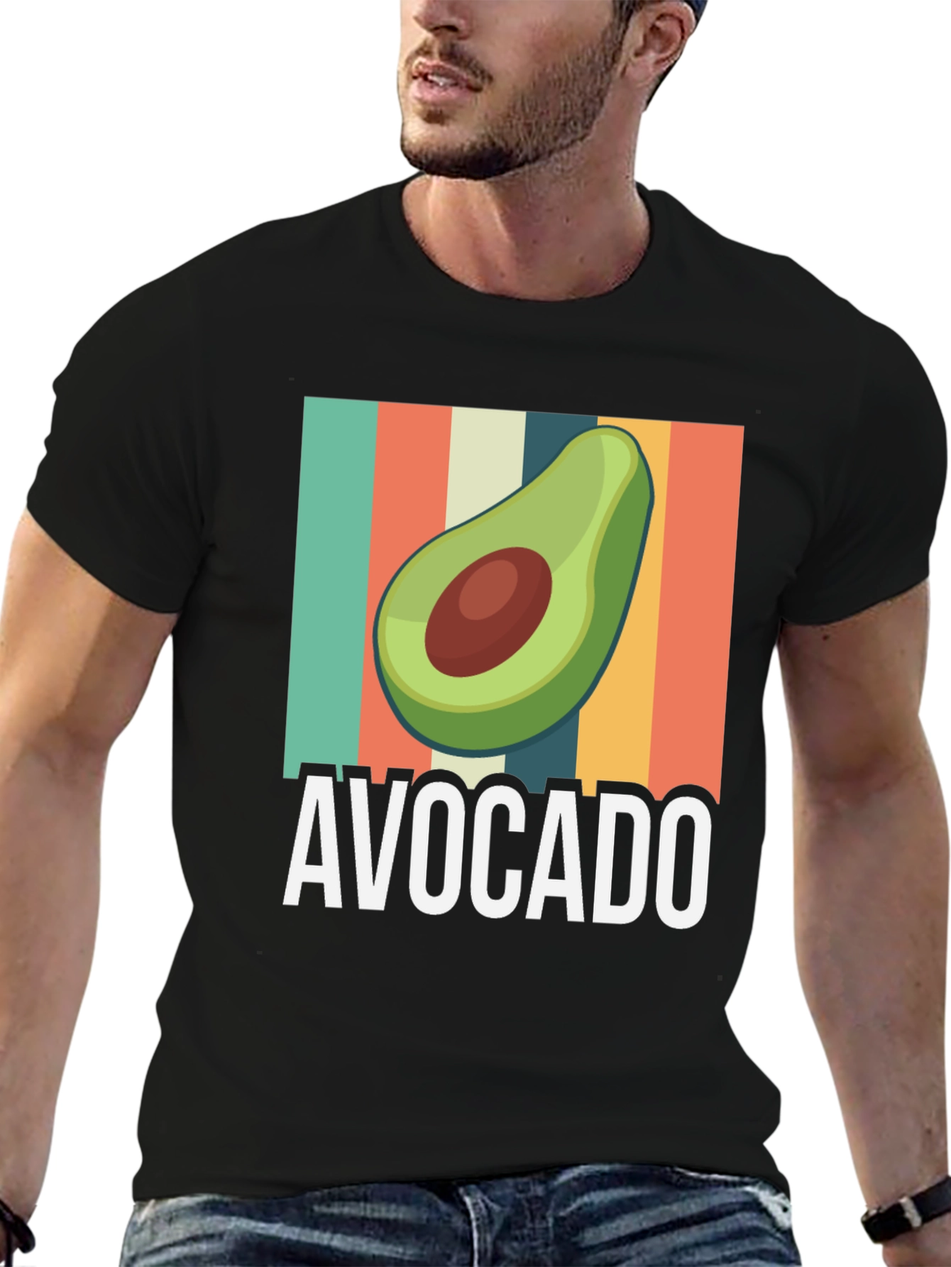 Retro Avocado T-Shirt