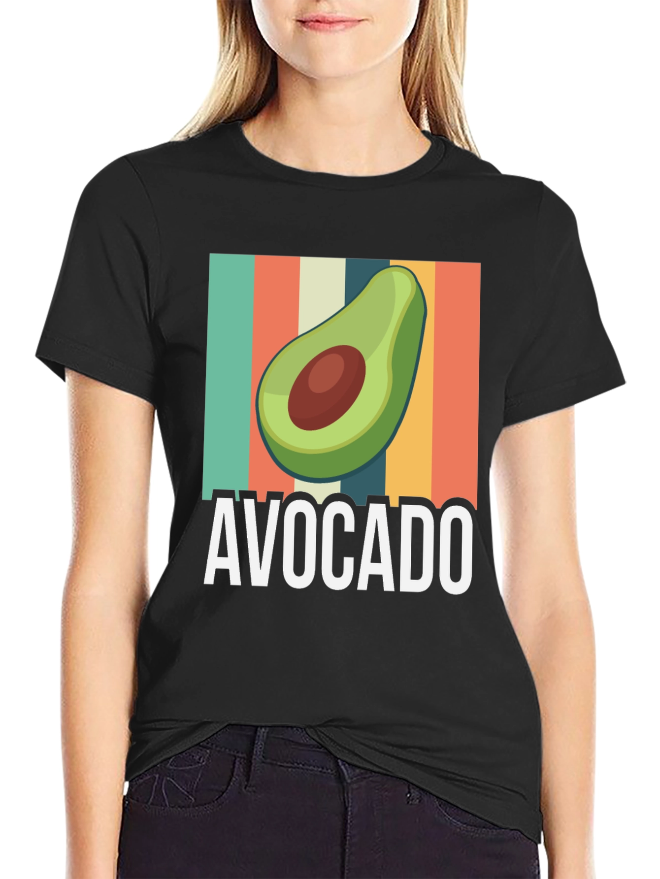 Retro Avocado T-Shirt
