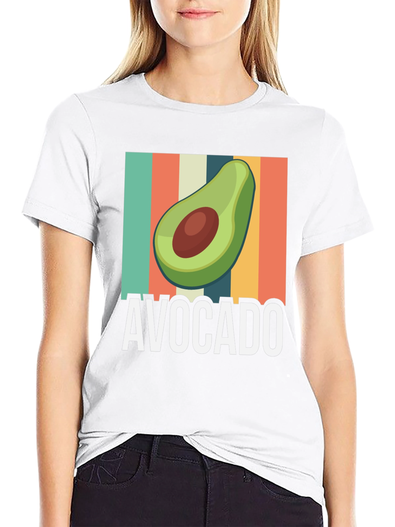 Retro Avocado T-Shirt