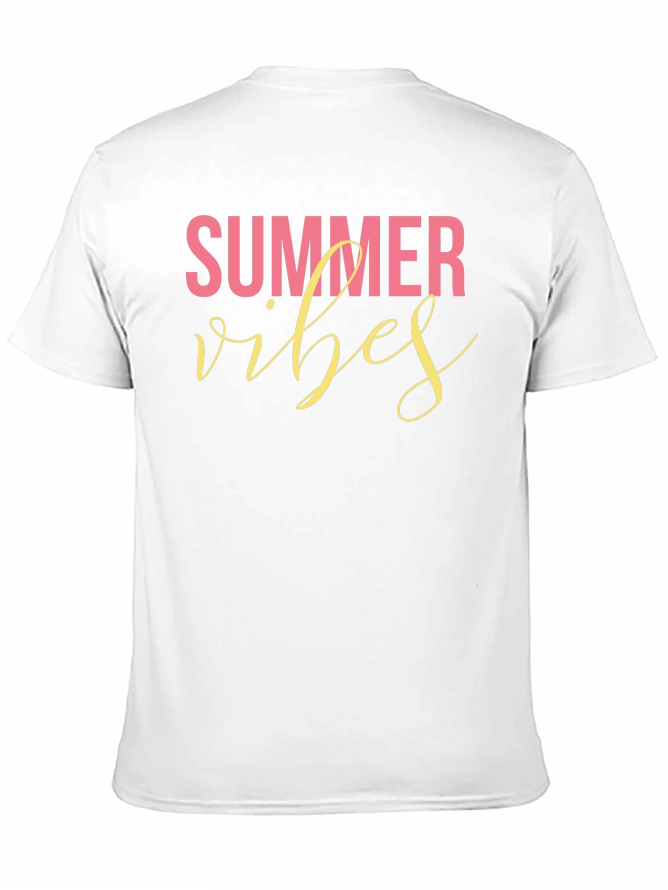 Summer Vibes Black Graphic Tee