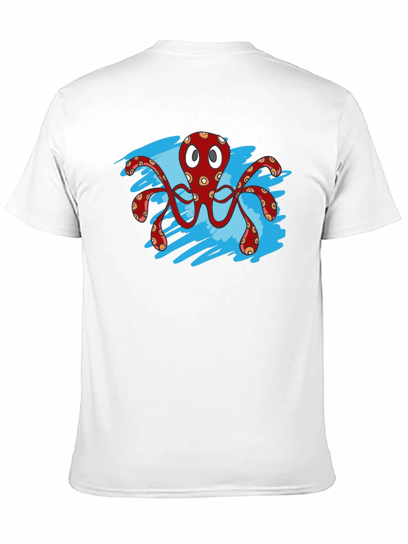 Octopus Graphic T-Shirt - Black