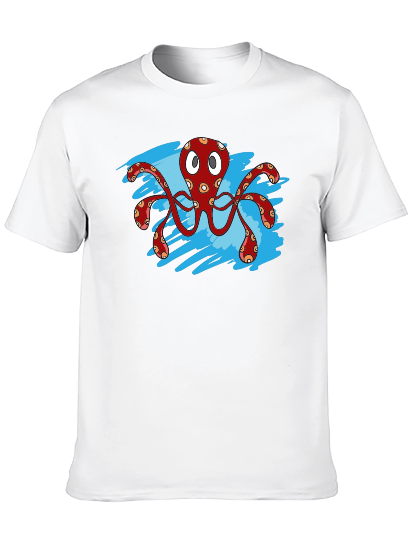 Octopus Graphic T-Shirt - Black